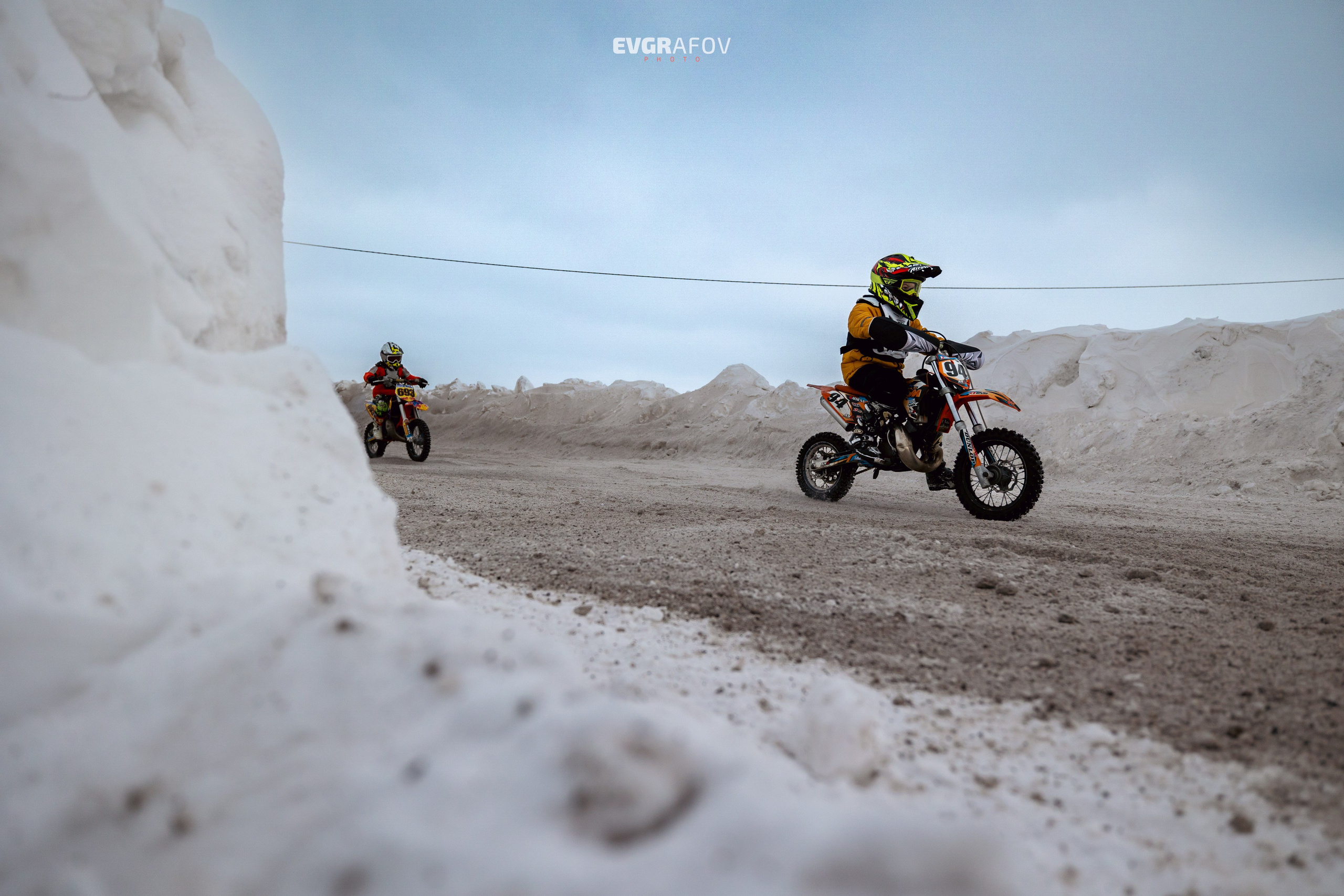 Открытый кубок Республики Татарстан по мотокроссу 3 этап. 4 февраля 2024 г. Фотограф Евграфов Александр