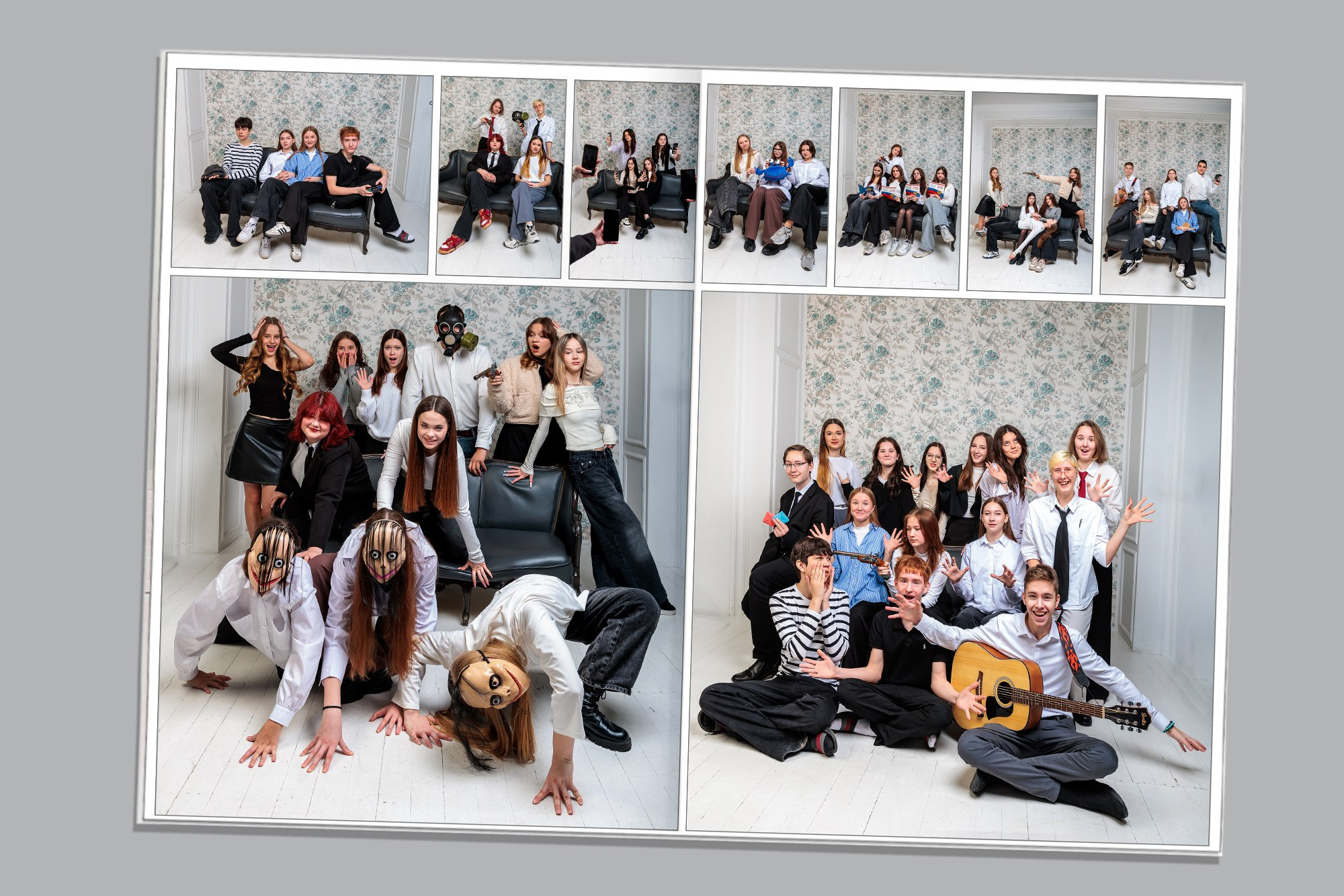 Дизайны для старшей школы. Заказать фотокнигу на выпускной в Новосибирске от Bestyalbum