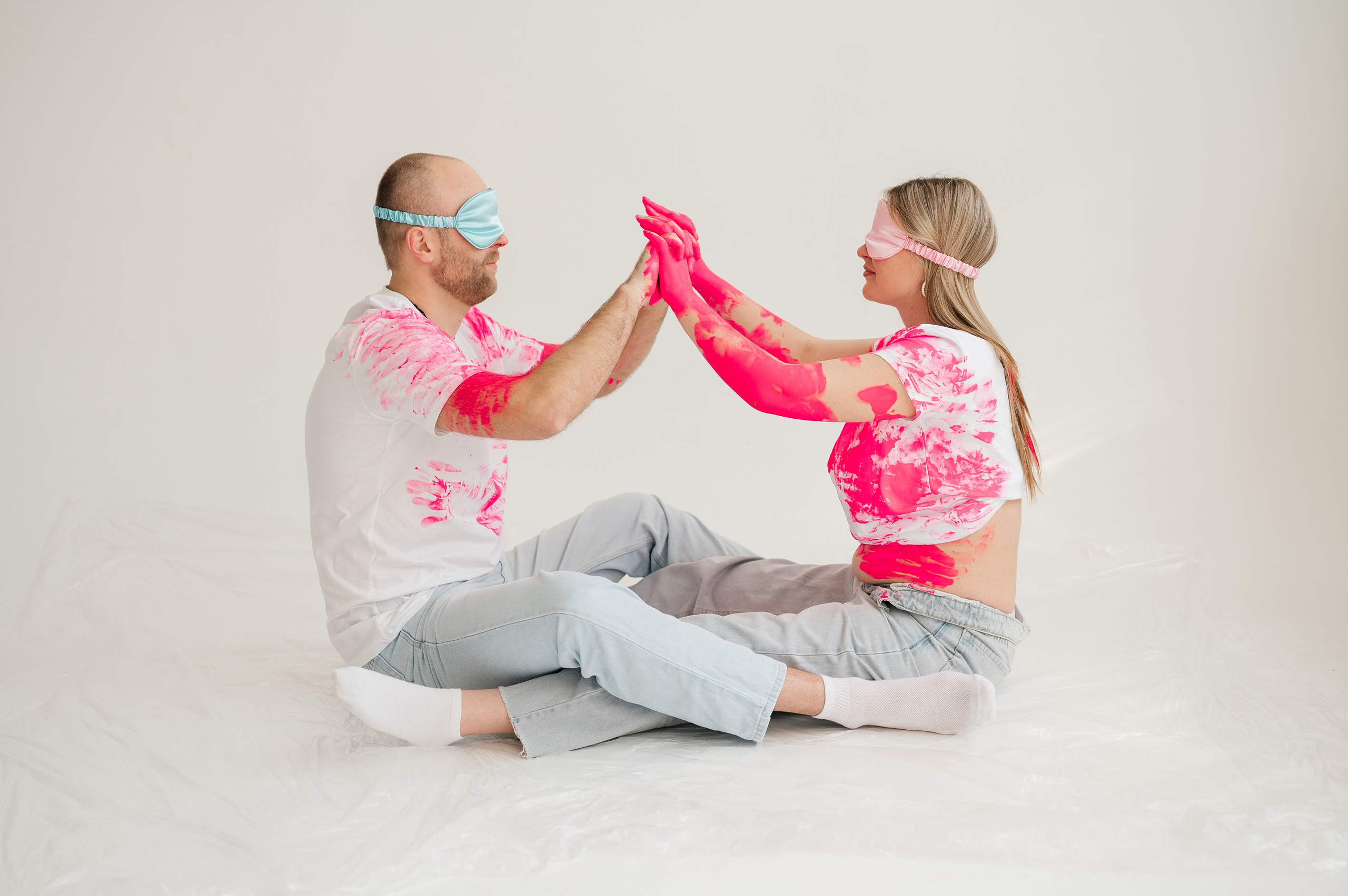 Гендер пати с красками. Свадебный и семейный фотограф в Краснодаре Алина Мельник