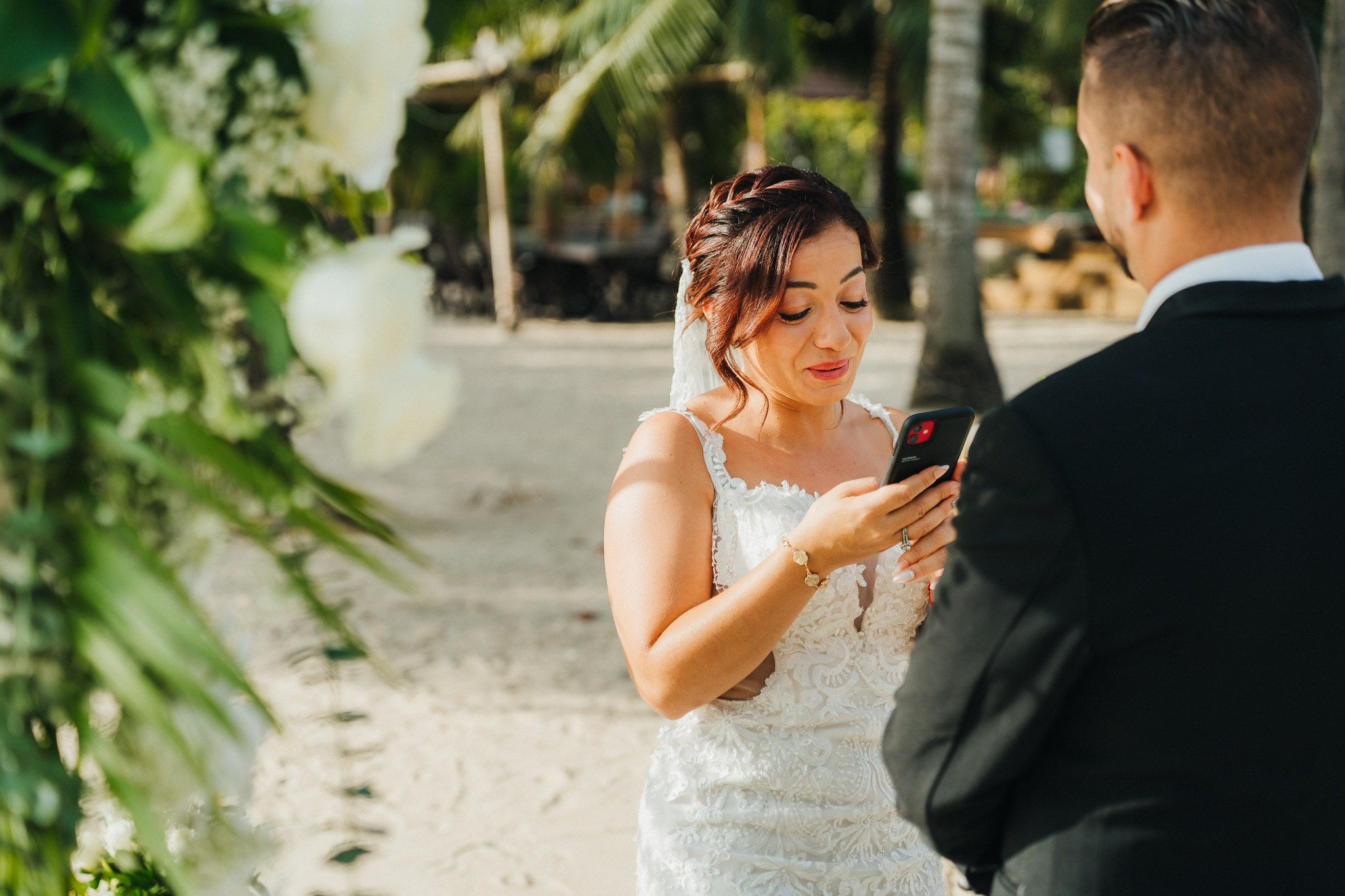 Escape Wedding with Kids on Koh Samui Beach, Thailand