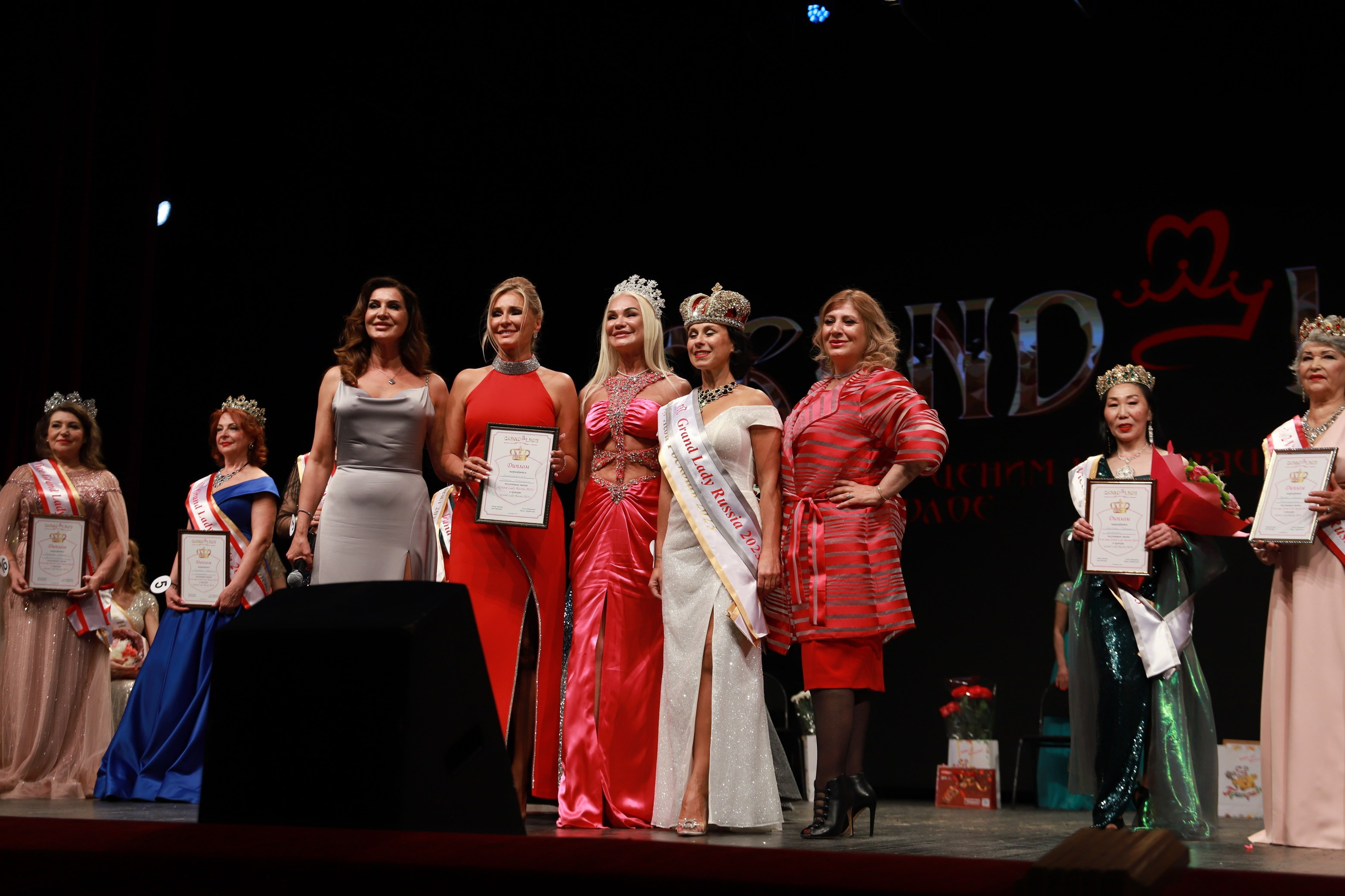 Финал конкурса Гранд Леди. Фотограф Юлия Мальцева