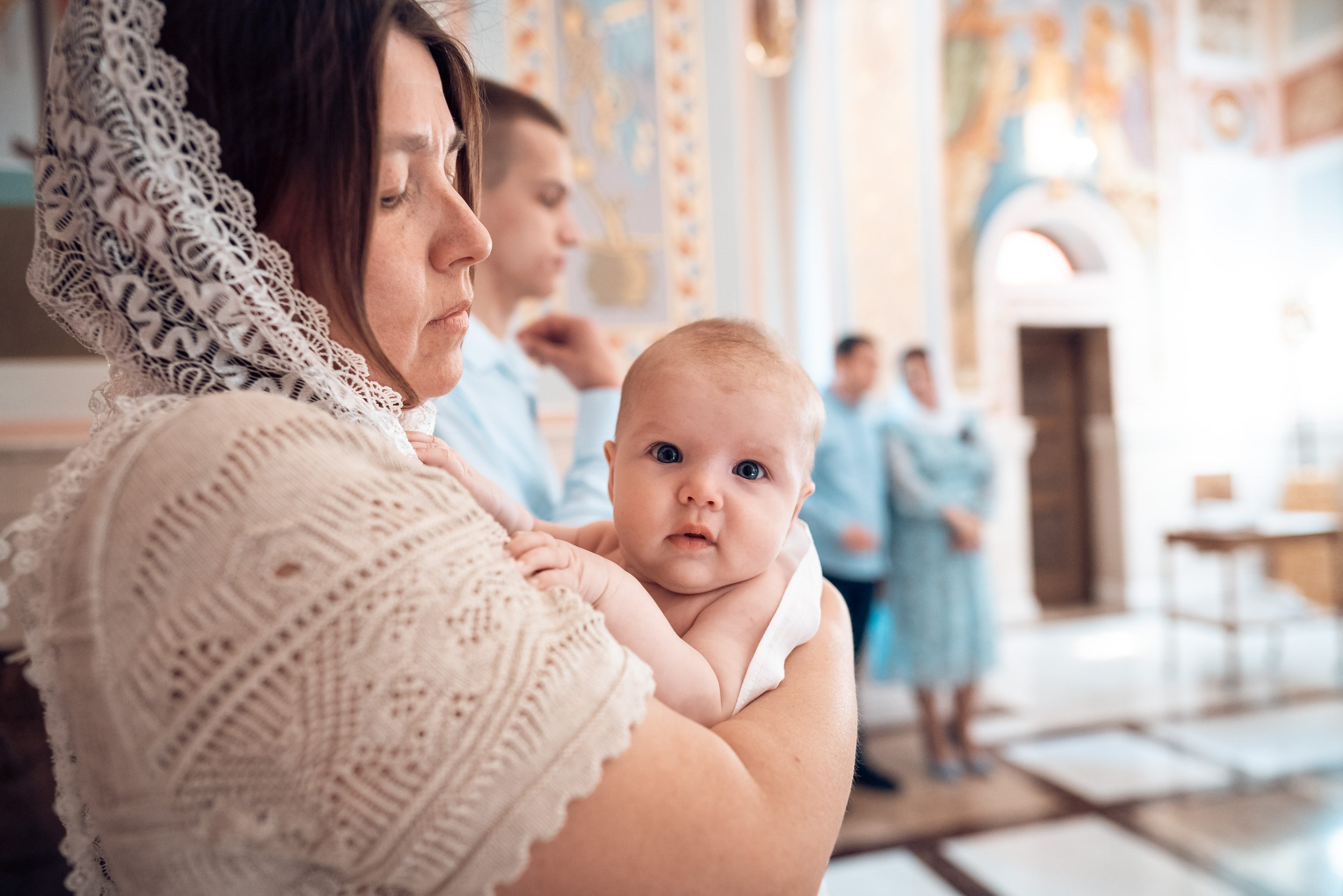 Крещение в Александро-Невском соборе Симферополь. Церковный фотограф Севастополь