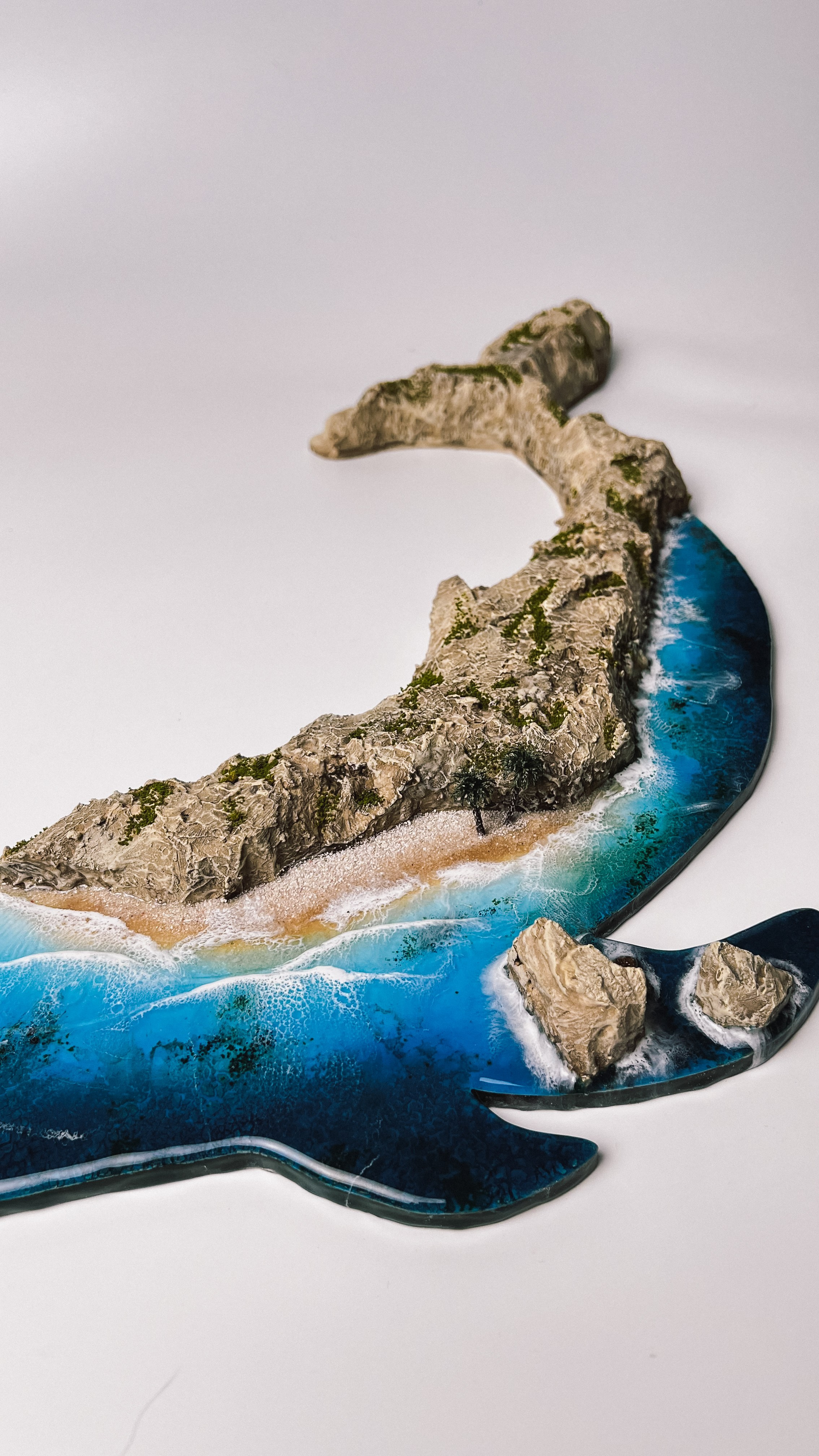 Эпоксидная смола. Seatales — эпоксидная смола и спиртовые чернила