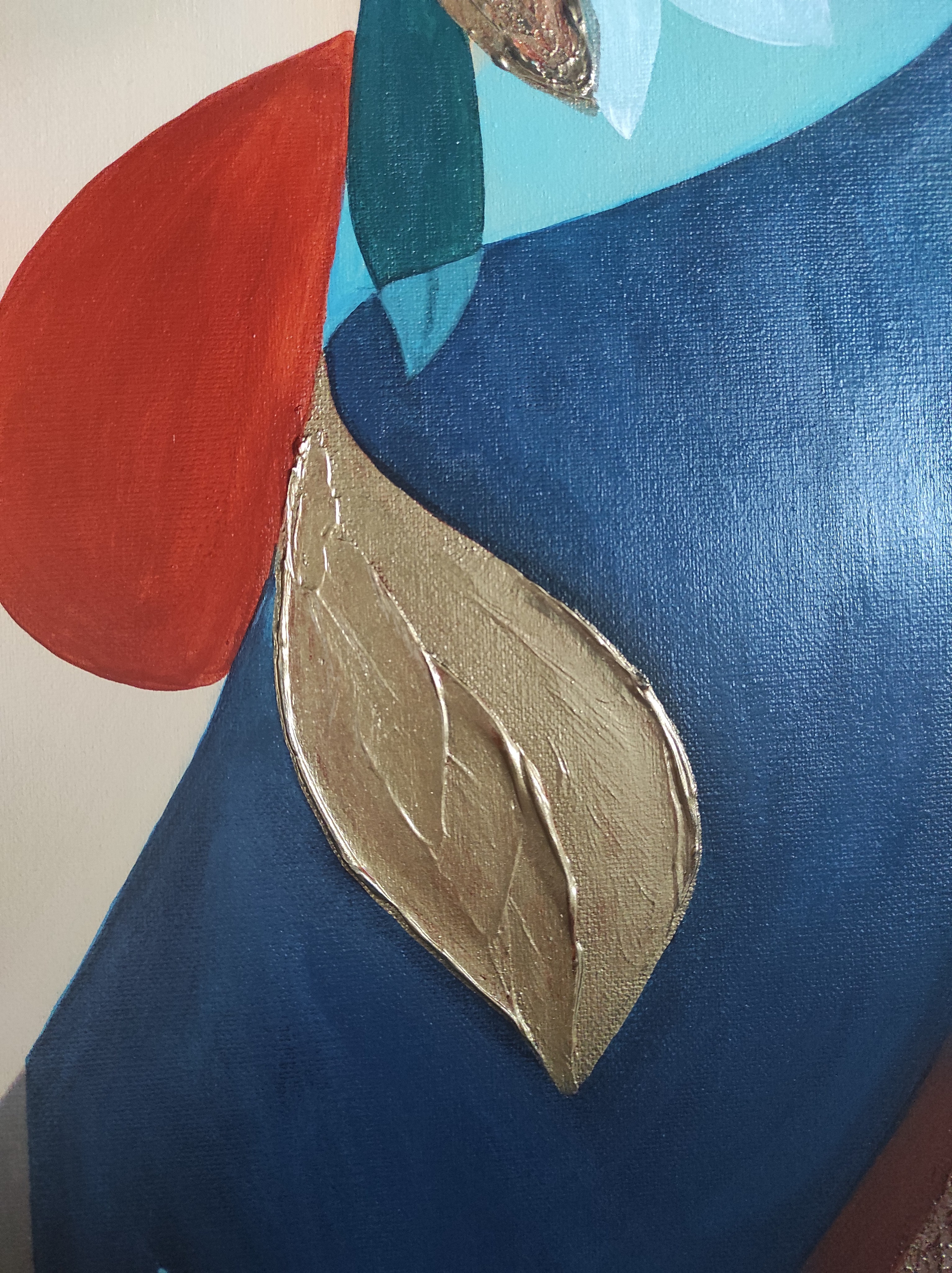 КРАСНЫЙ КАПРИЗ. Художник Анастасия Кисткина, Петербург