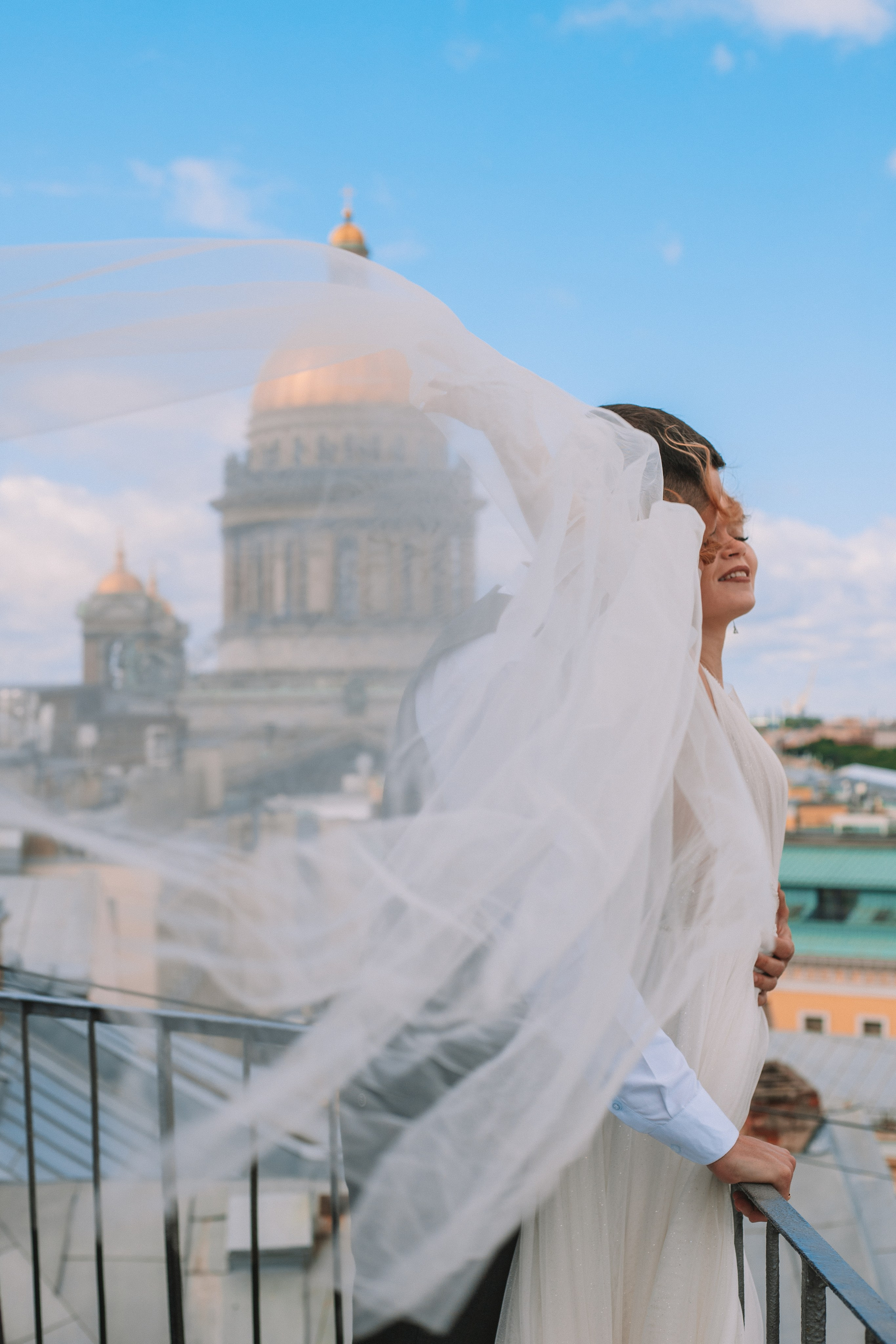 Свадебная фотосессия на крыше — фотограф СПб. Фотограф Олеся Беляева | Санкт-Петербург и Ленобласть