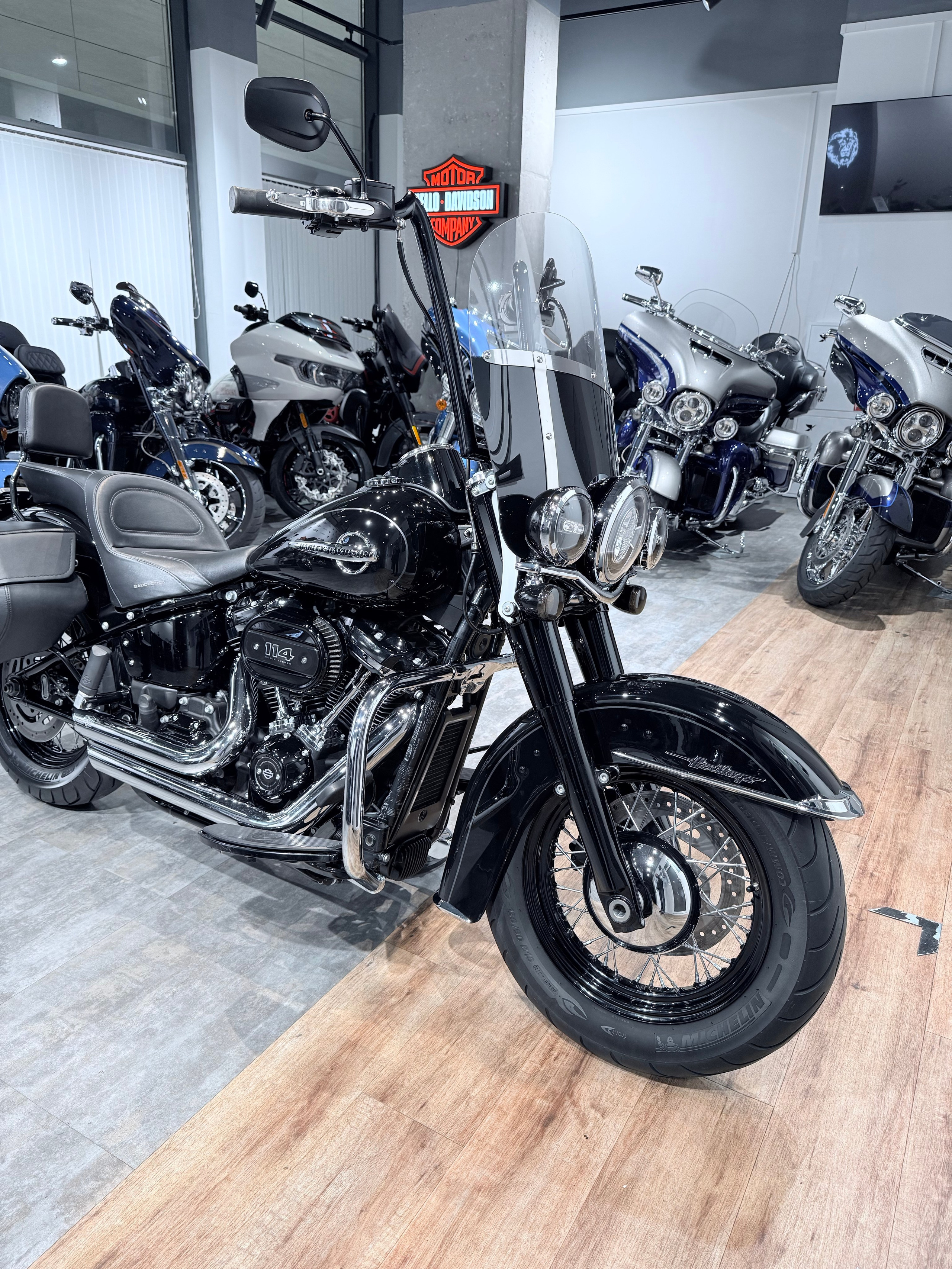 114 Heritage Black Mexican. Hello Davidson, Москва. Только хорошие мотоциклы…