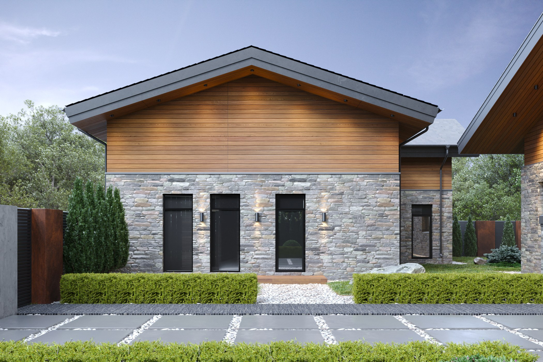 Проект дома в стиле Шале Казань. Архитектор-дизайнер в Казани