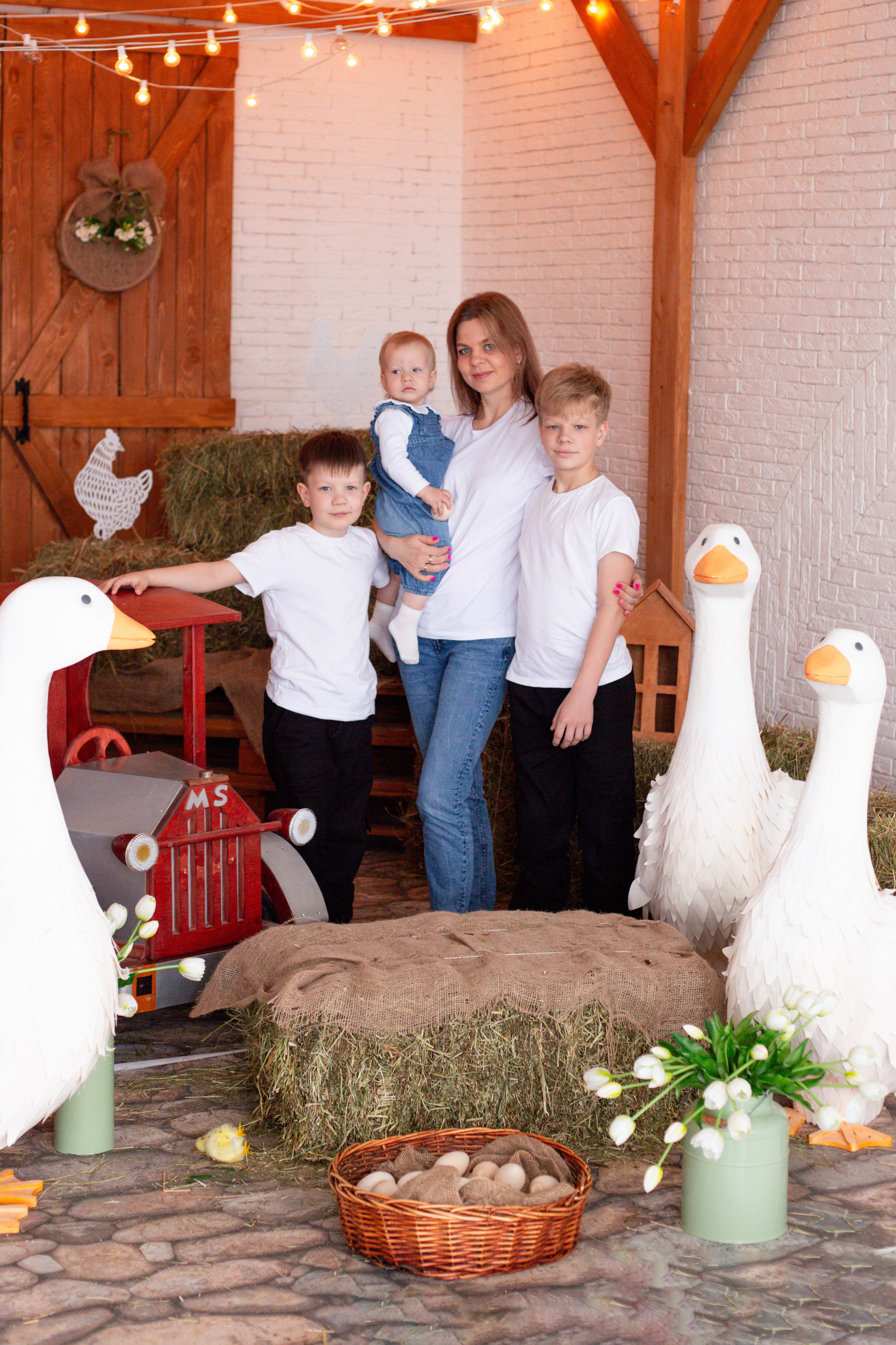 Семейная съёмка в студии