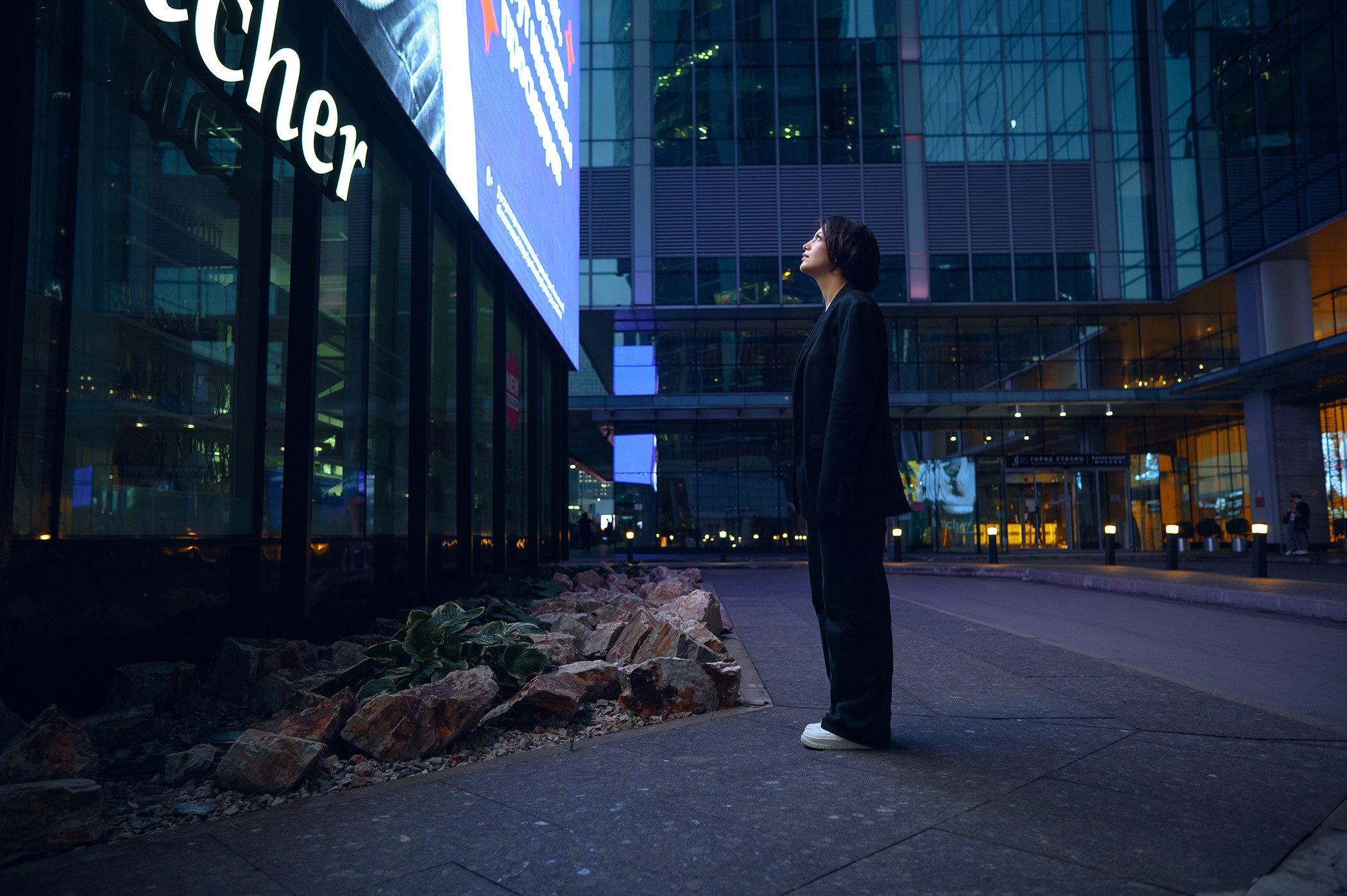 Портретная фотосессия в Москва-сити