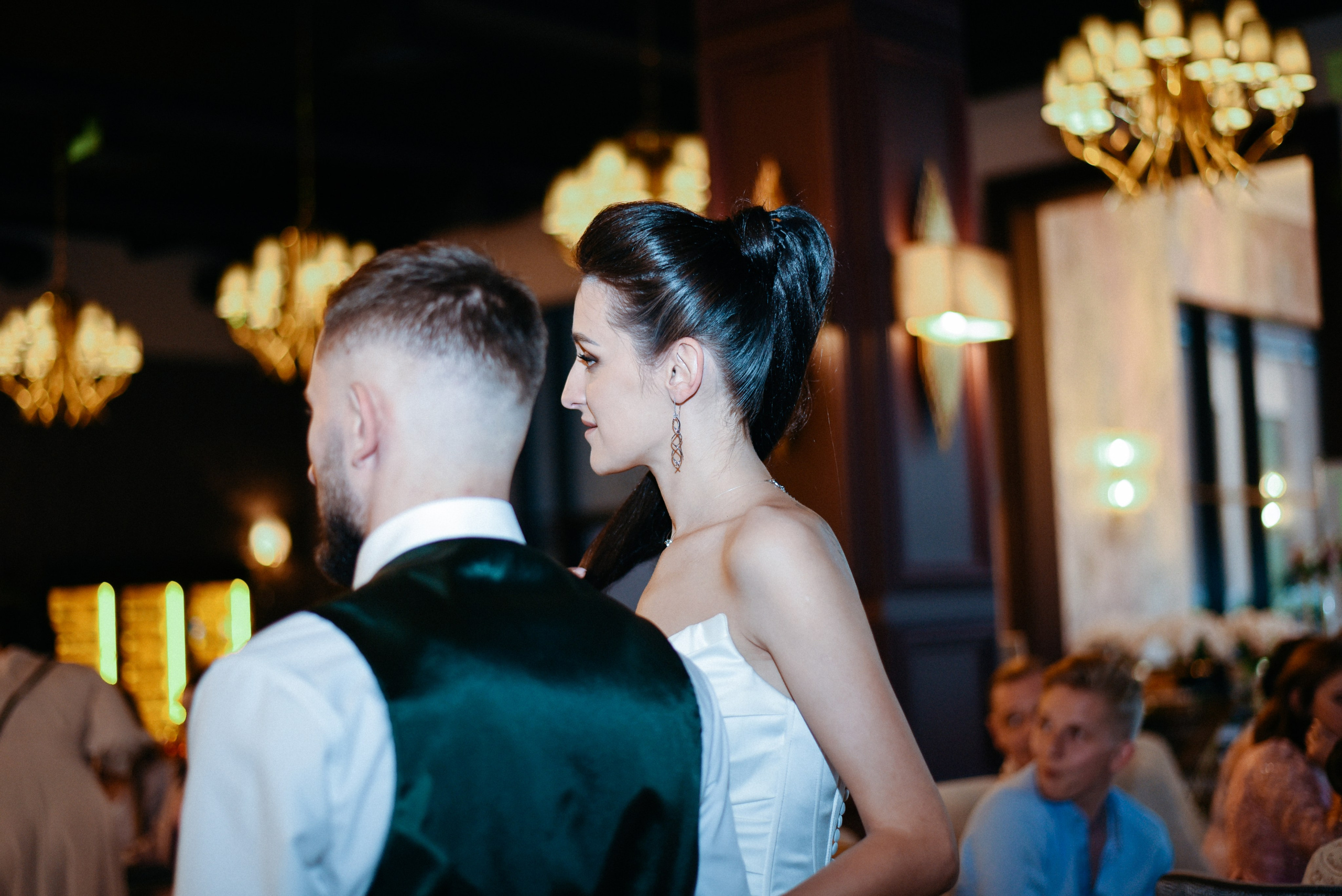 Виктор и Ангелина Банкет на 100 гостей Ресторан Segreto. Фотограф Лола Волна, город Москва