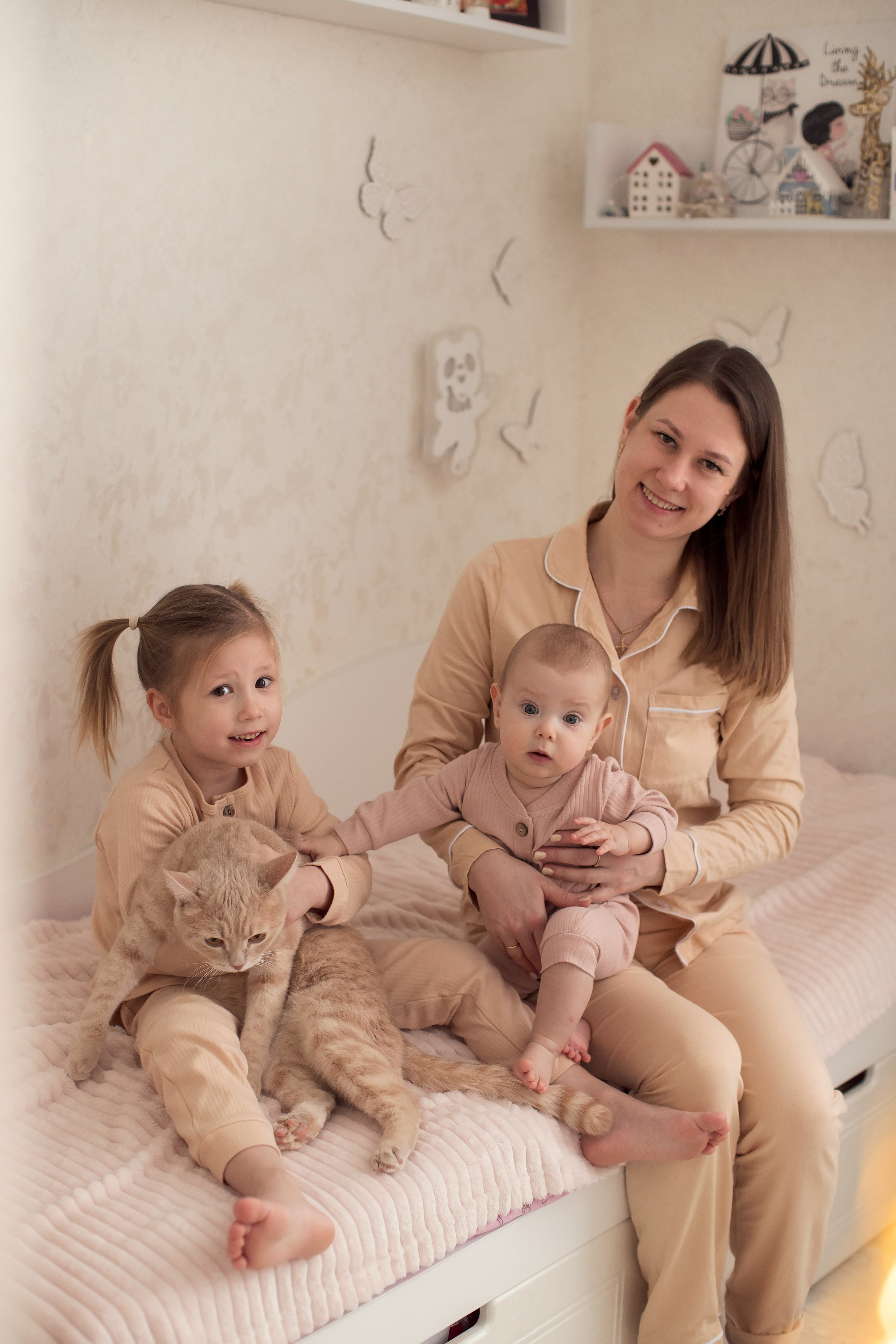 Теплое Рождество. Семейный и детский фотограф в Саратове Полина Коткина