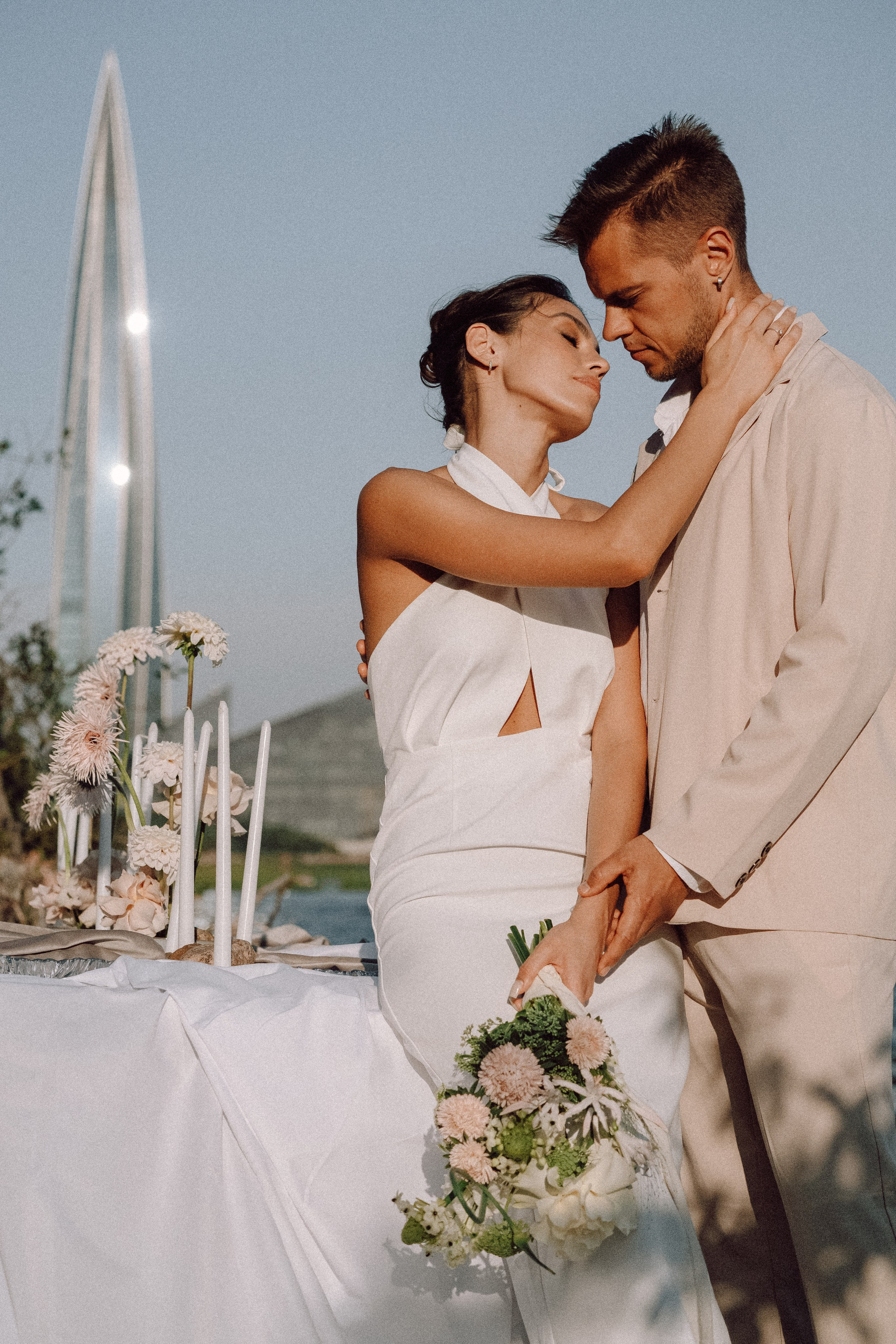 СВАДЕБНАЯ ФОТОСЕССИЯ ВЫЕЗДНОЙ ЦЕРЕМОНИИ (ФИНСКИЙ ЗАЛИВ). Профессиональный фотограф, Санкт-Петербург — Виктория Богомолова