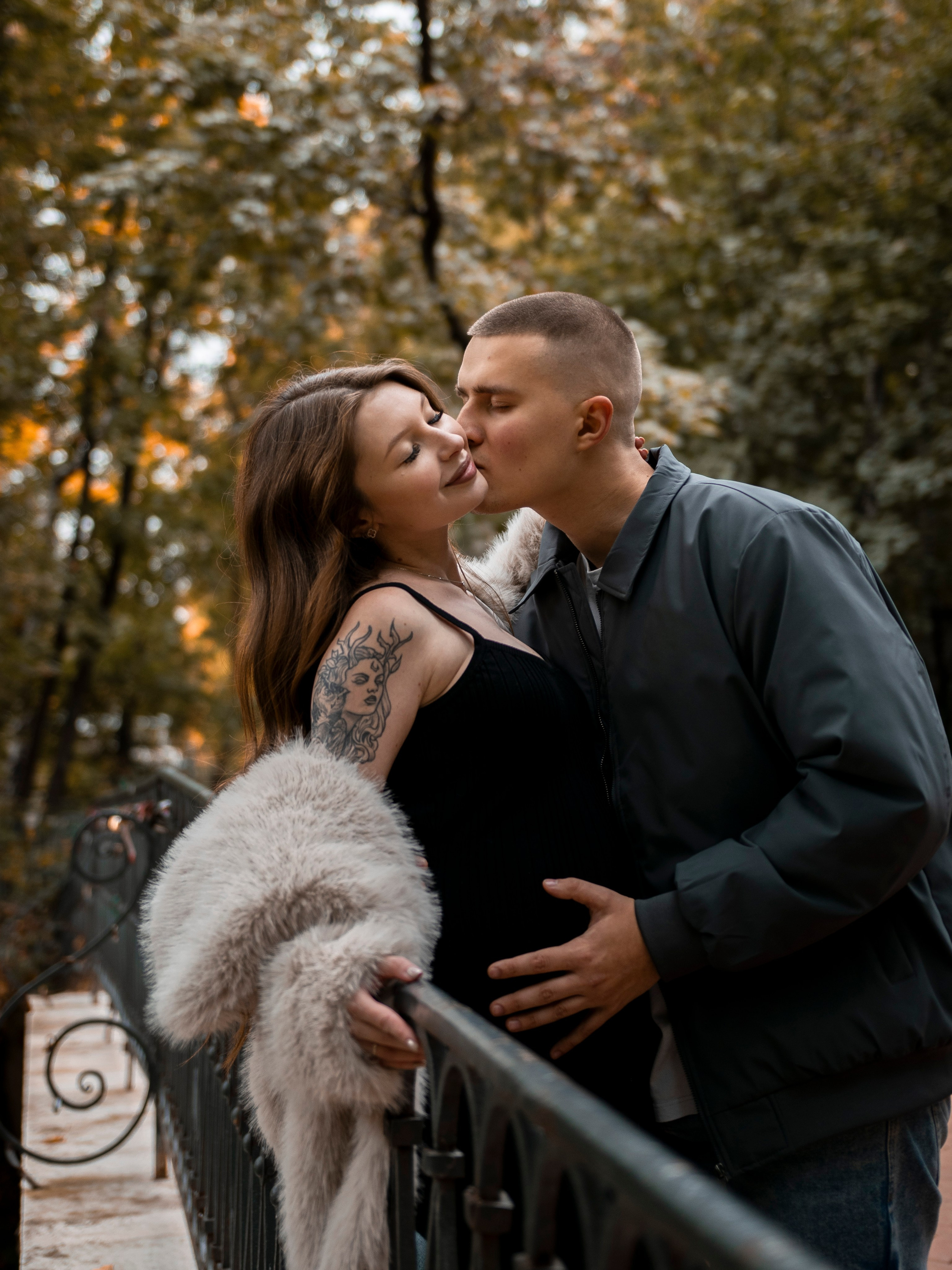 In the Autumn Garden. Портретный фотограф Москва Белогорцев Сергей