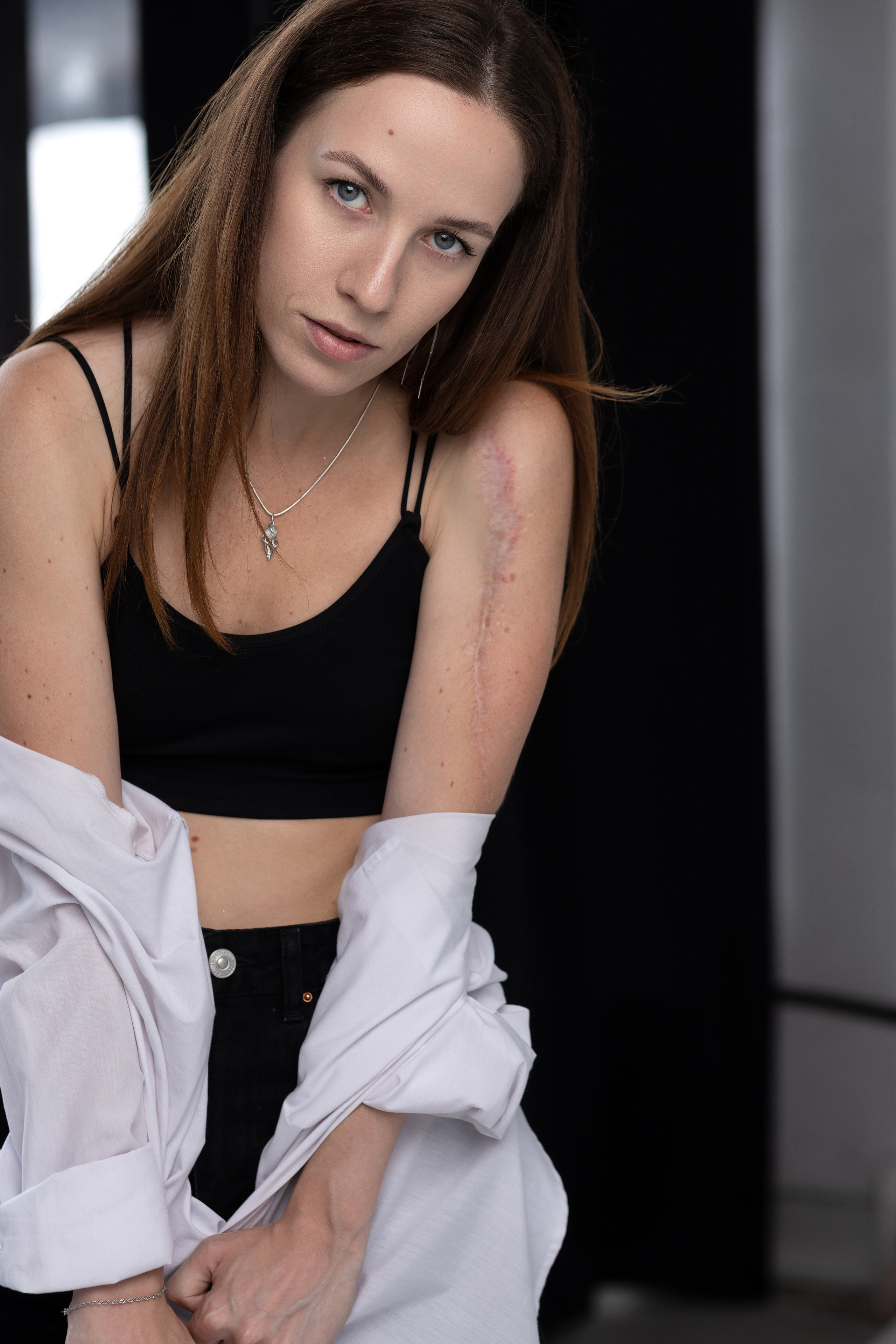 Женский портрет в студии. Фотограф Минск