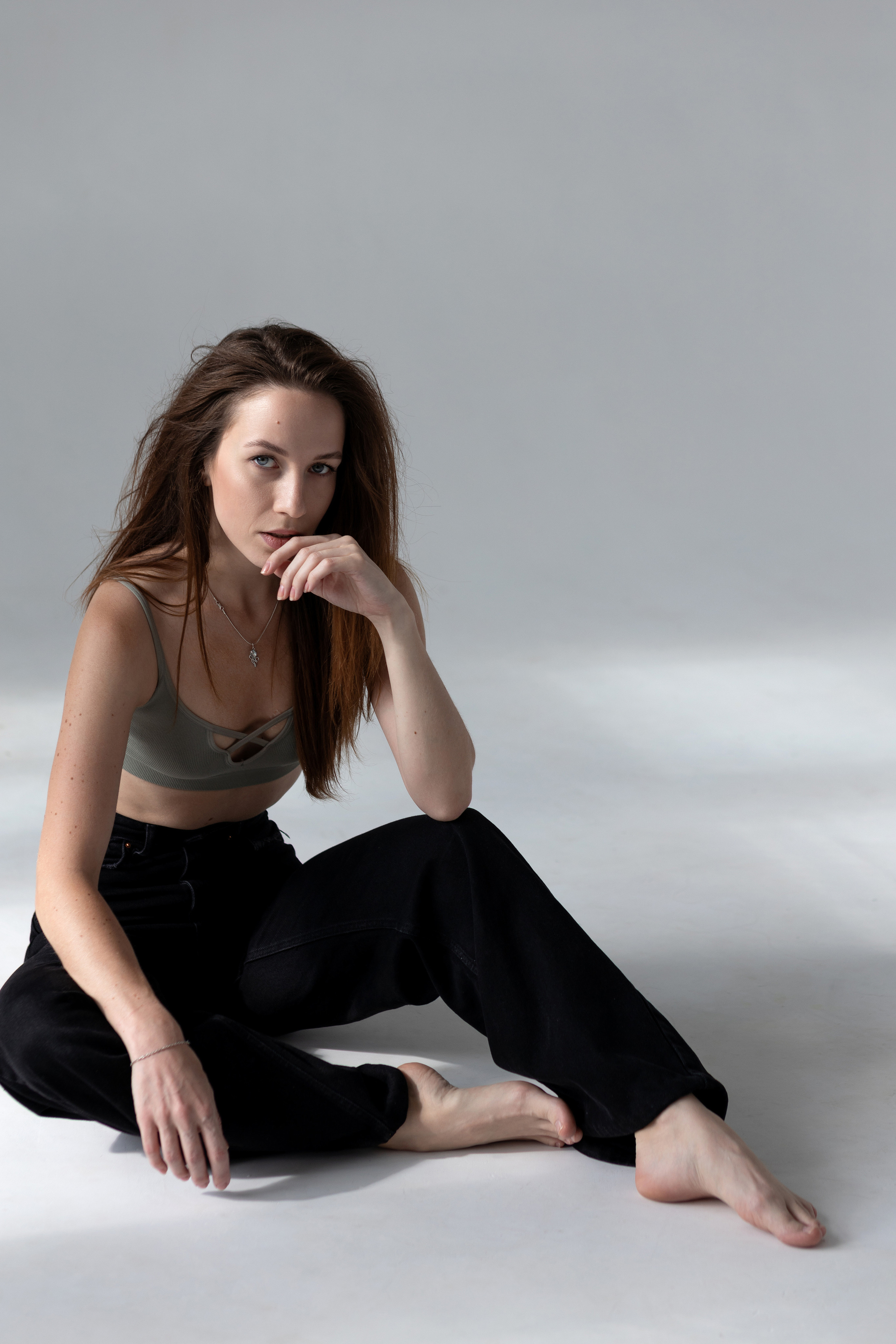 Женский портрет в студии. Фотограф Минск