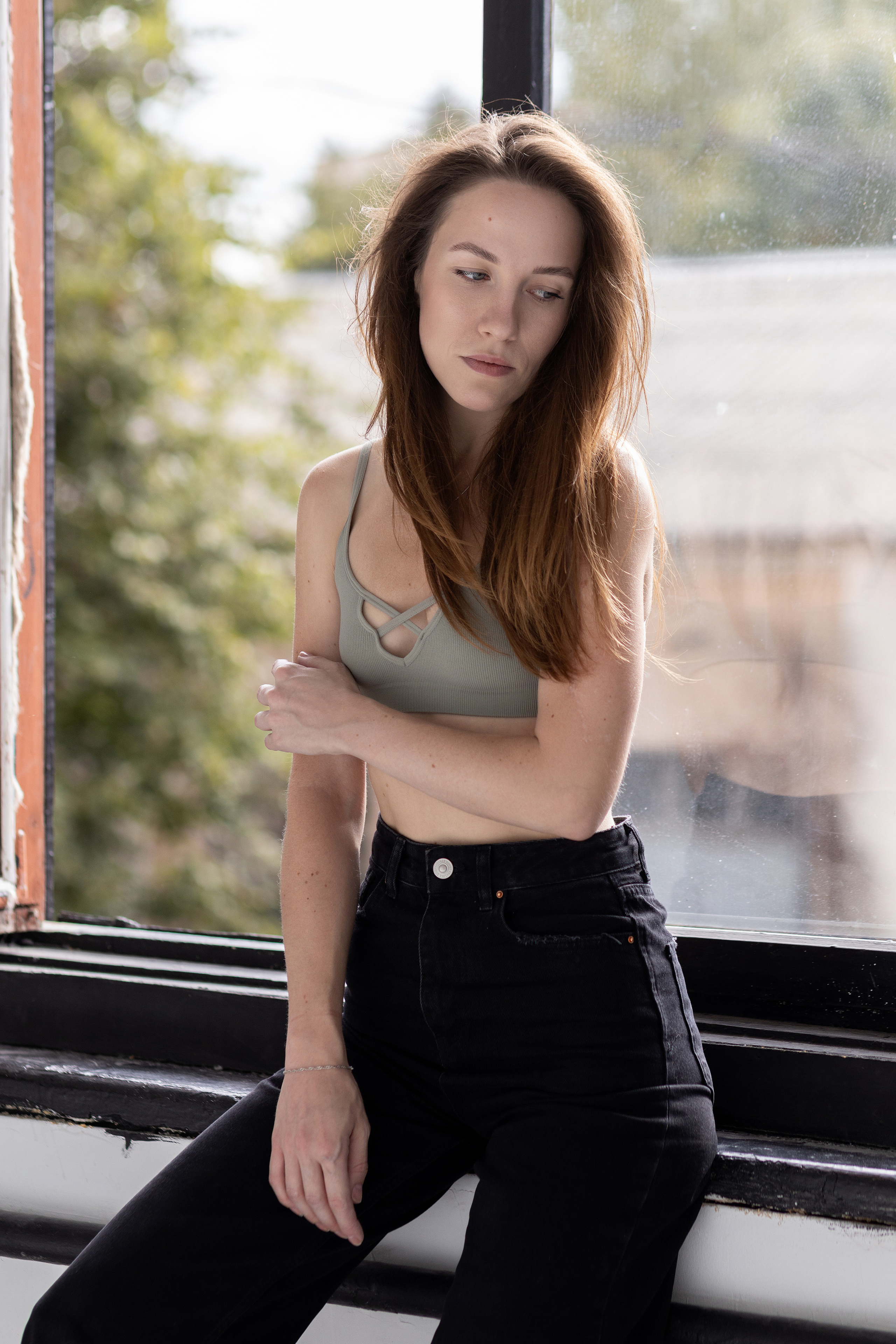 Женский портрет в студии. Фотограф Минск