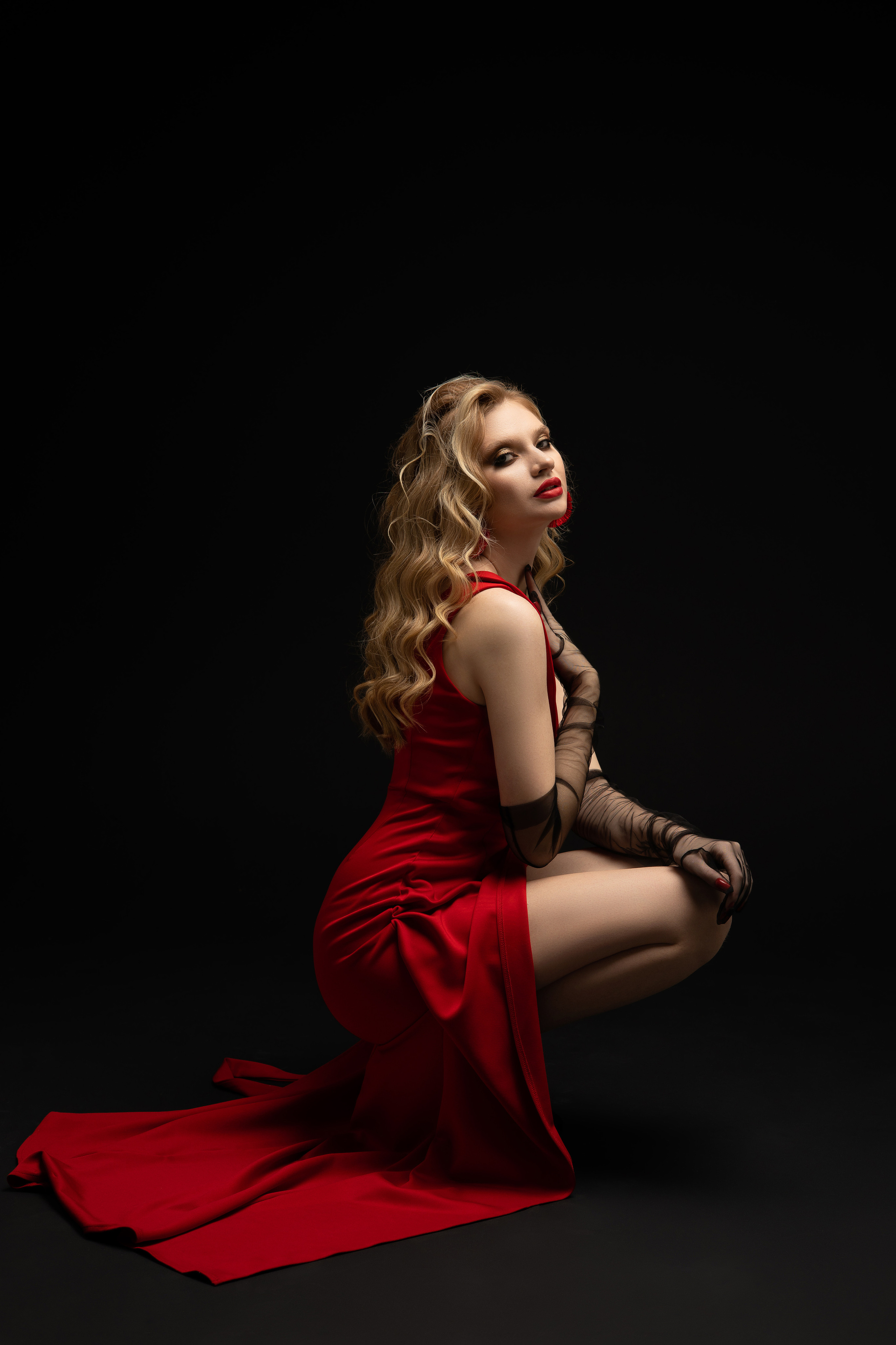 Женский портрет в студии. Фотограф Минск