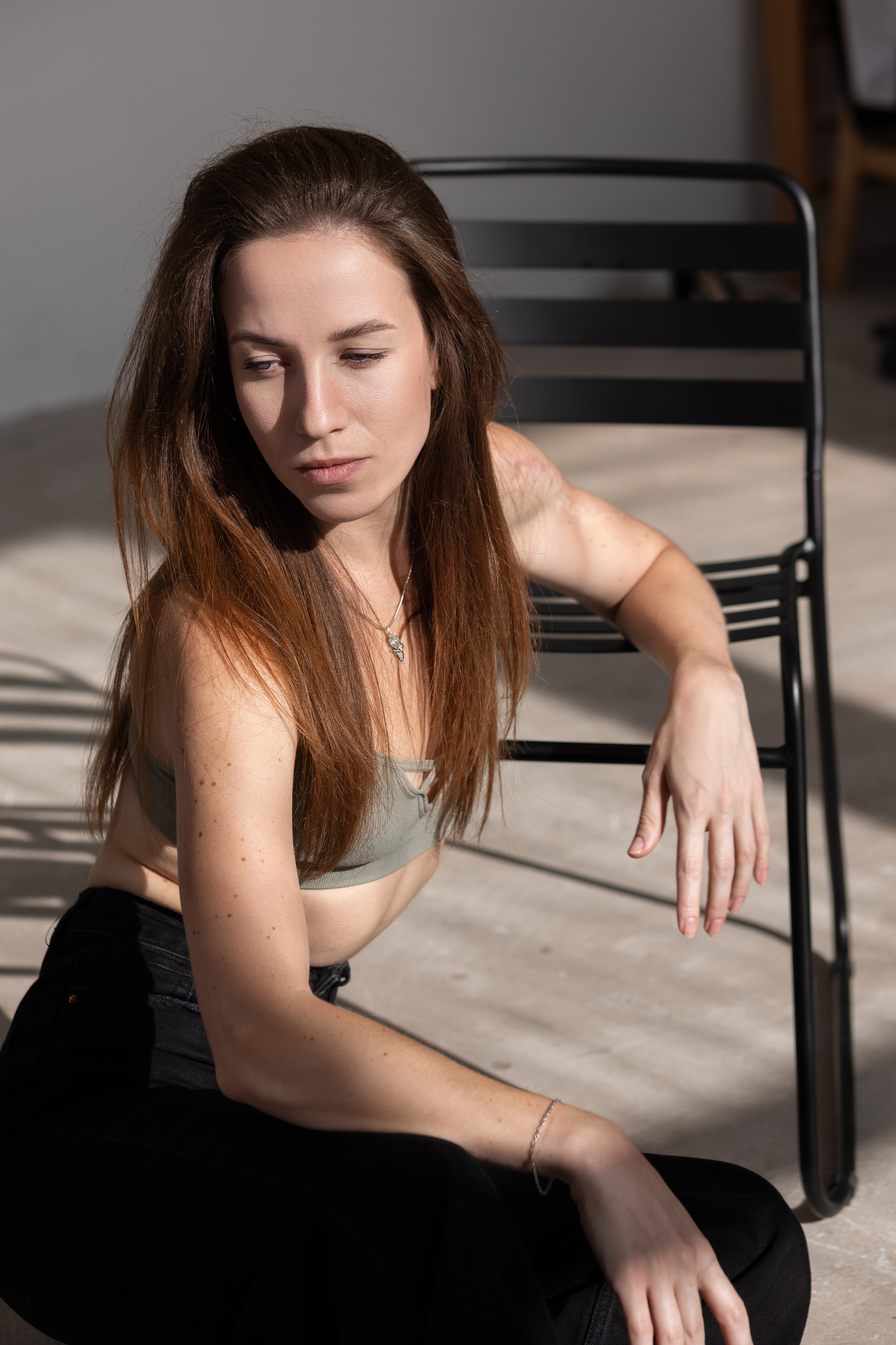 Женский портрет в студии. Фотограф Минск