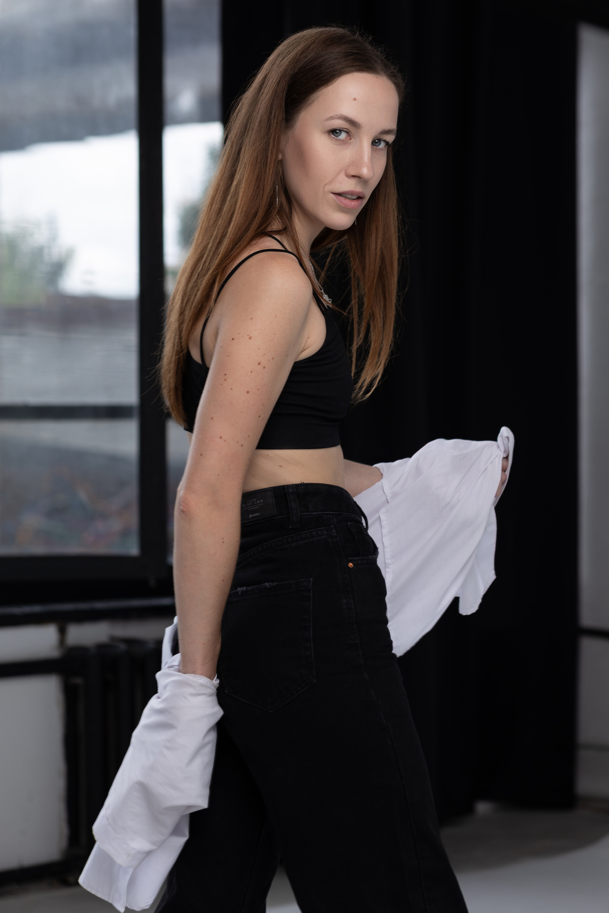 Женский портрет в студии. Фотограф Минск