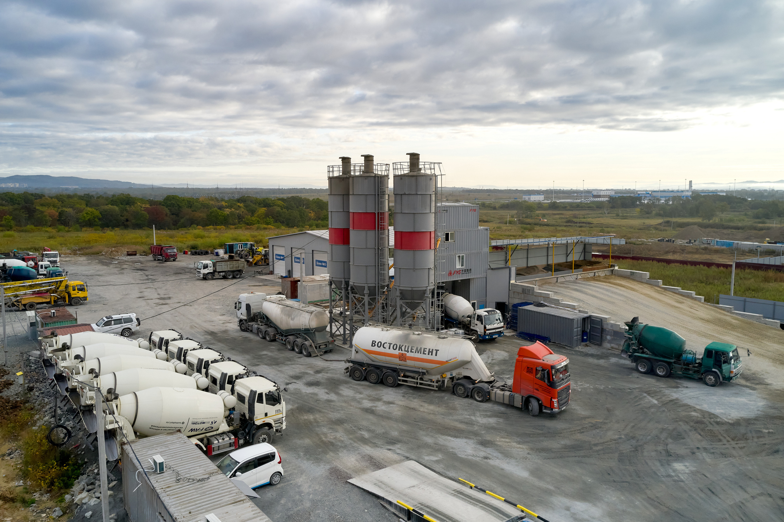 Фотограф репортаж Владивосток репортажная съёмка Приморский край фотосъёмка промышленность бизнес производство завод аэросъёмка