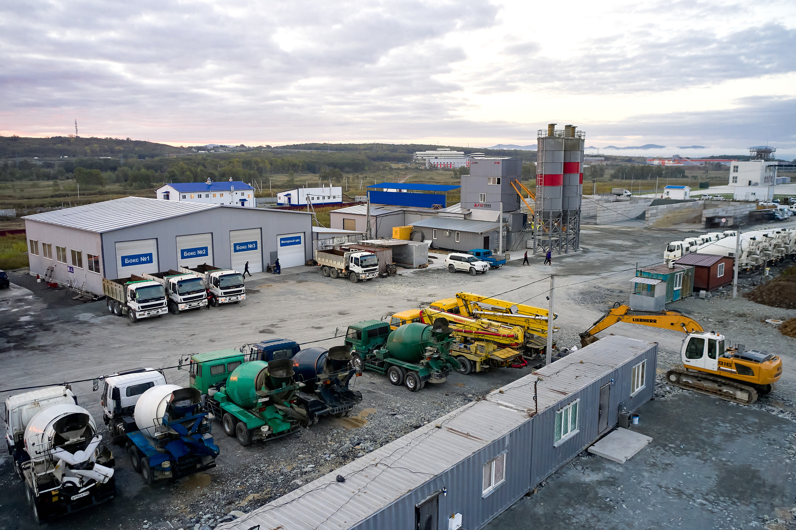 Фотограф репортаж Владивосток репортажная съёмка Приморский край фотосъёмка промышленность бизнес производство завод аэросъёмка