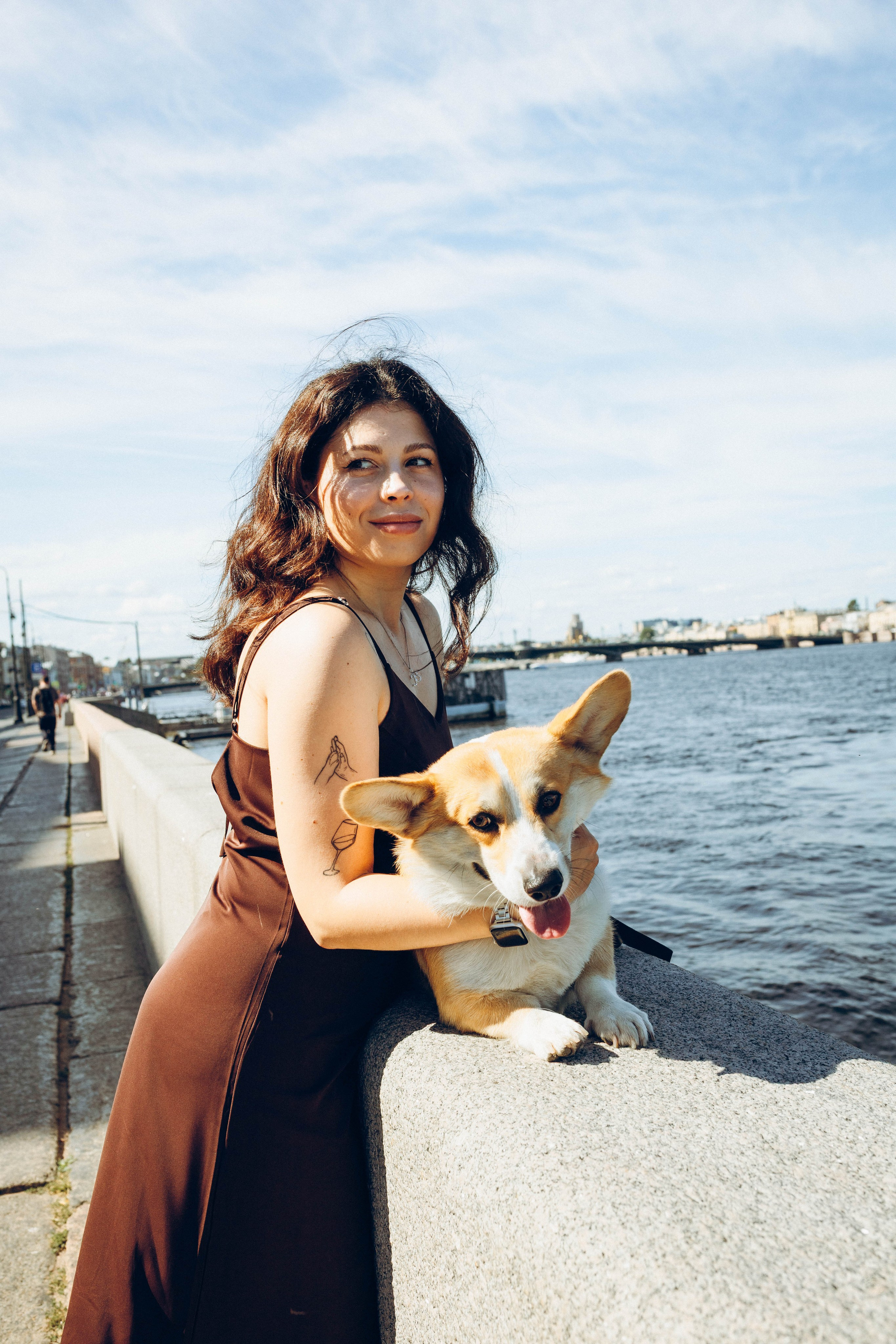 Фотосессия с собакой. Фотограф в Санкт-Петербурге Полина