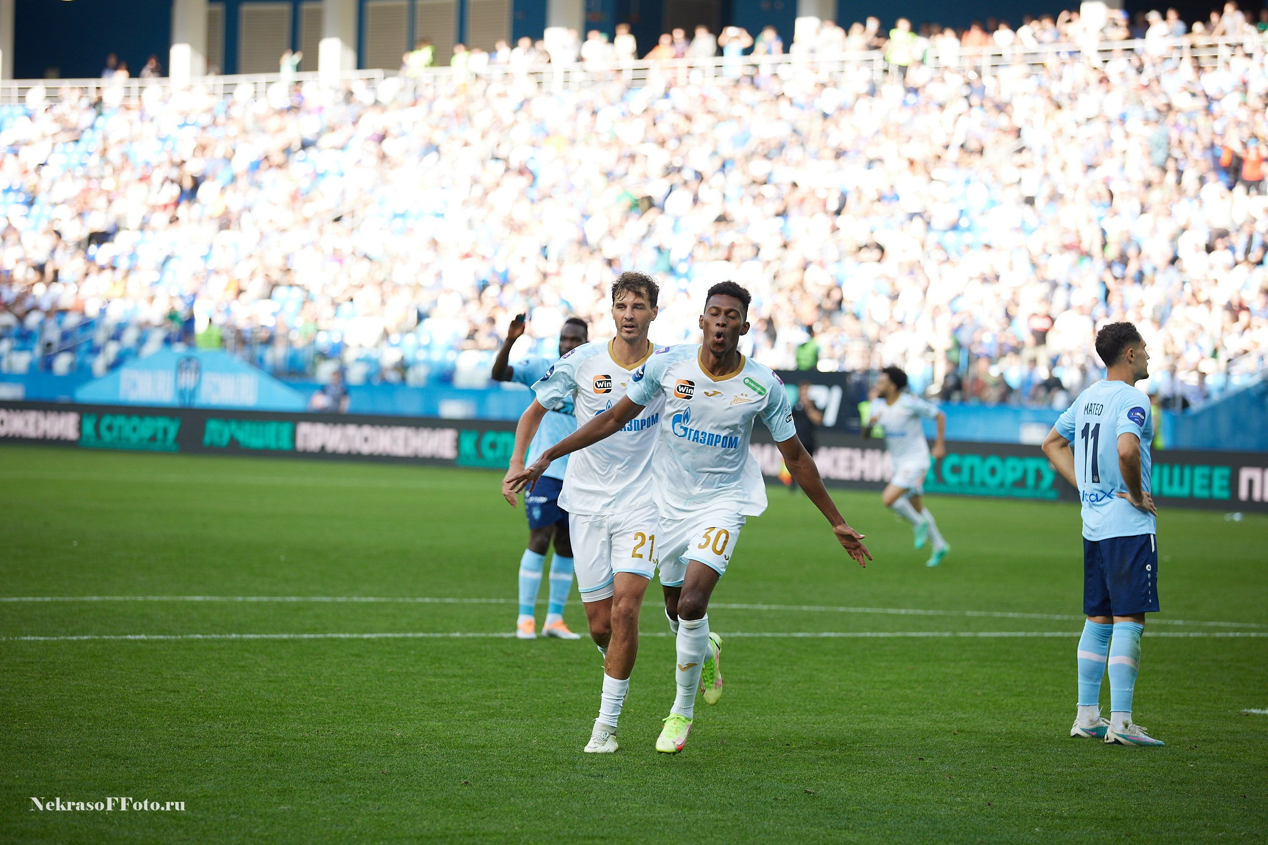 РПЛ ФК Зенит — ФК Пари НН. Спортивный фотограф Некрасов Денис