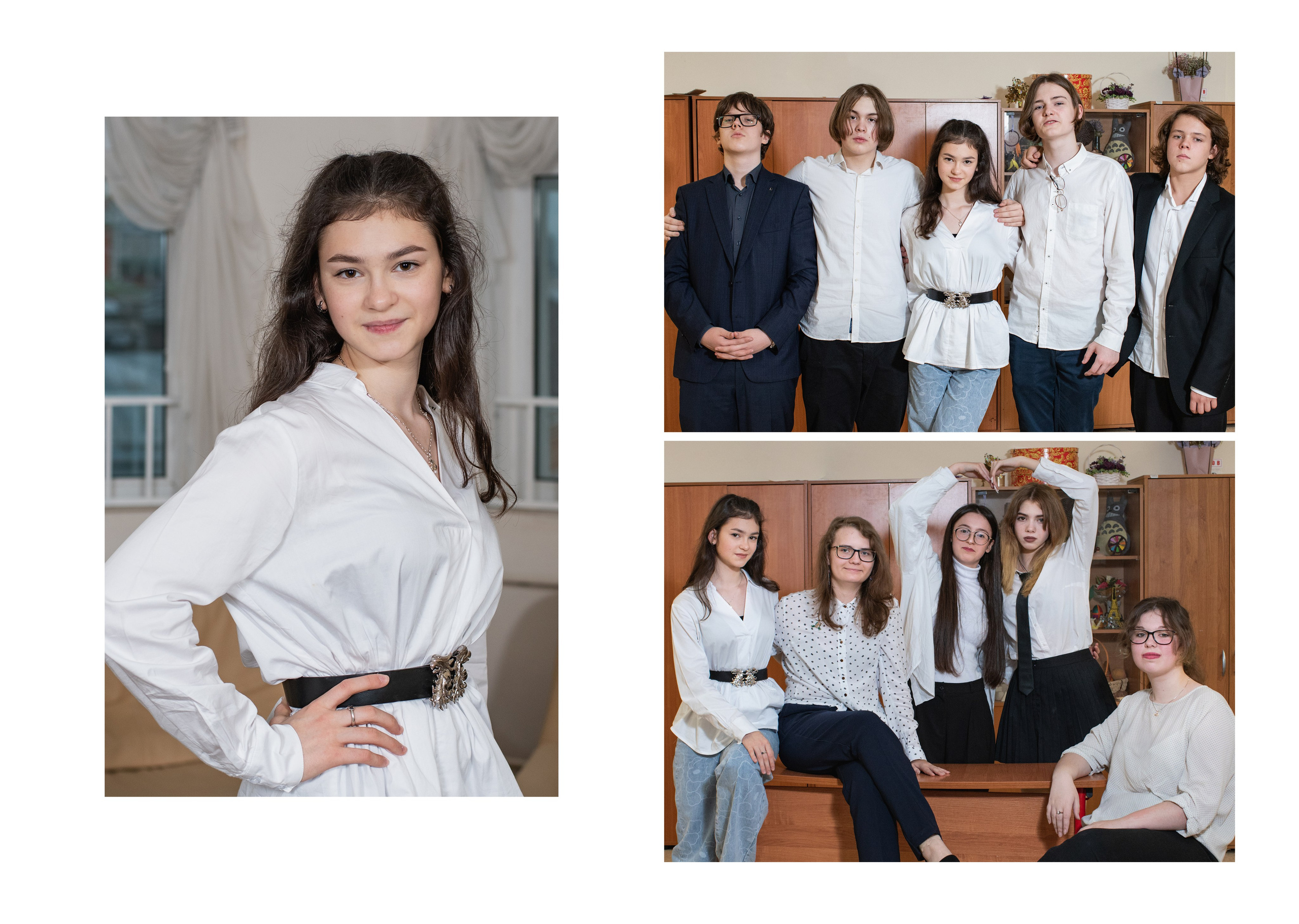 Персональный альбом на 5 разворотов 9-11 класс. Семейный фотограф в Москве Анна Коропова