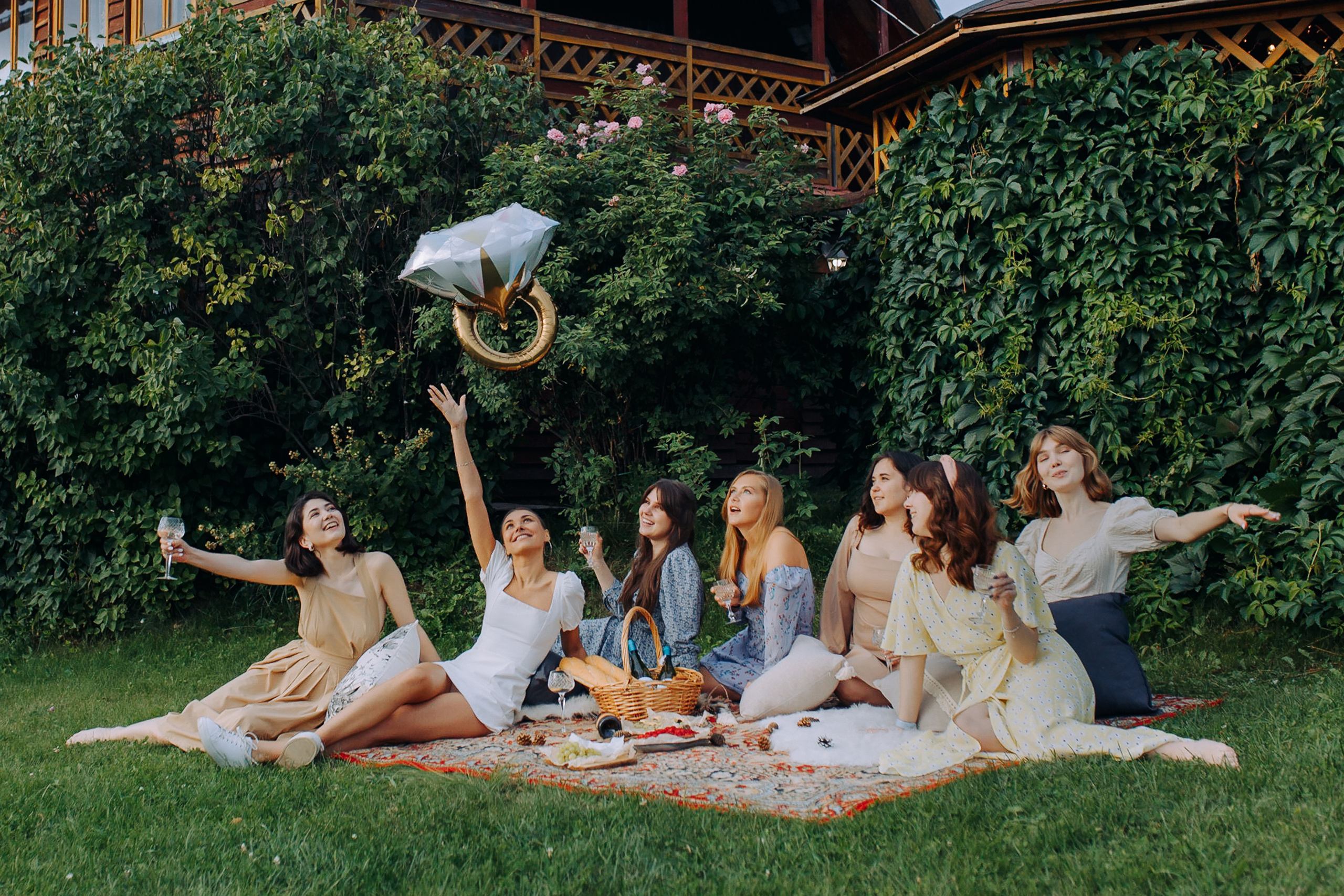 Девичник Анжелики. Фотосъемка свадебных, семейных и корпоративных мероприятий в Перми