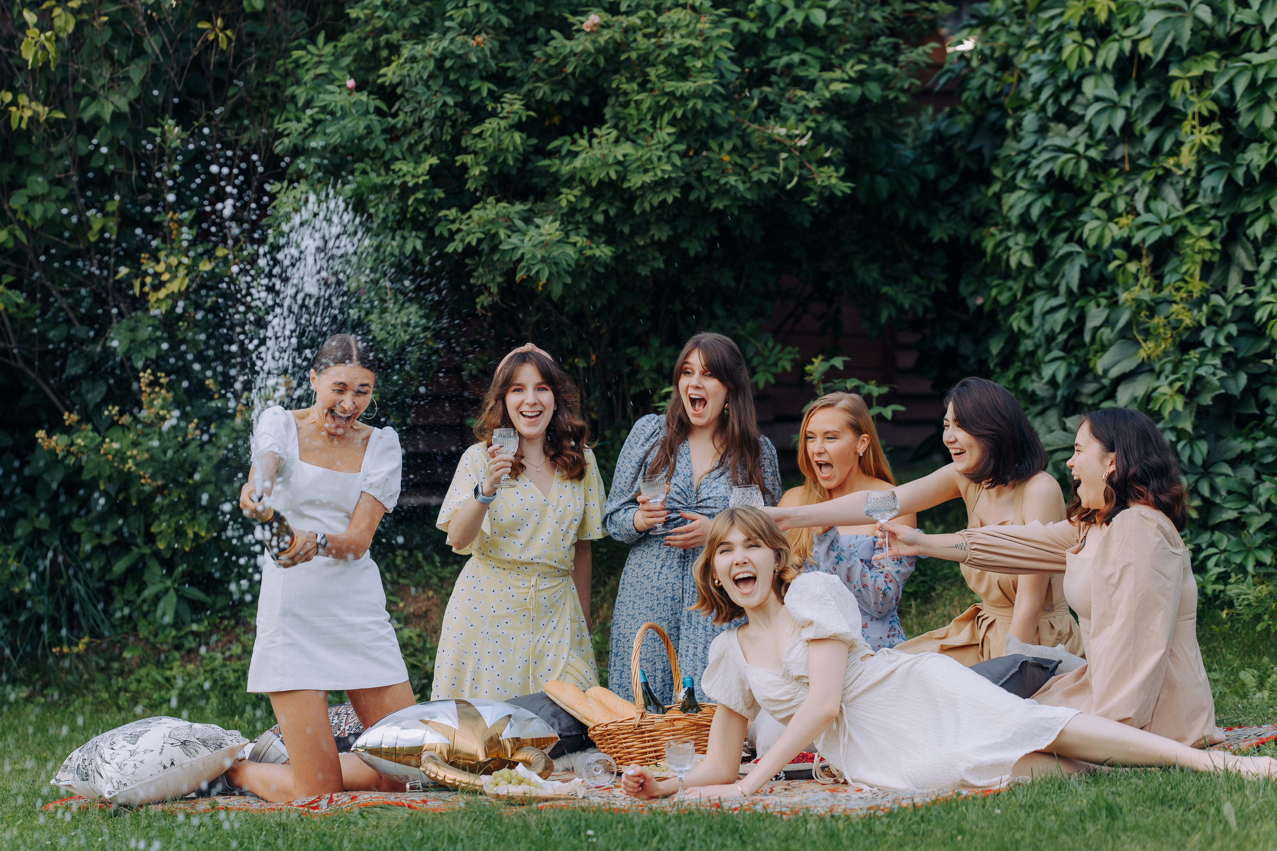 Девичник Анжелики. Фотосъемка свадебных, семейных и корпоративных мероприятий в Перми