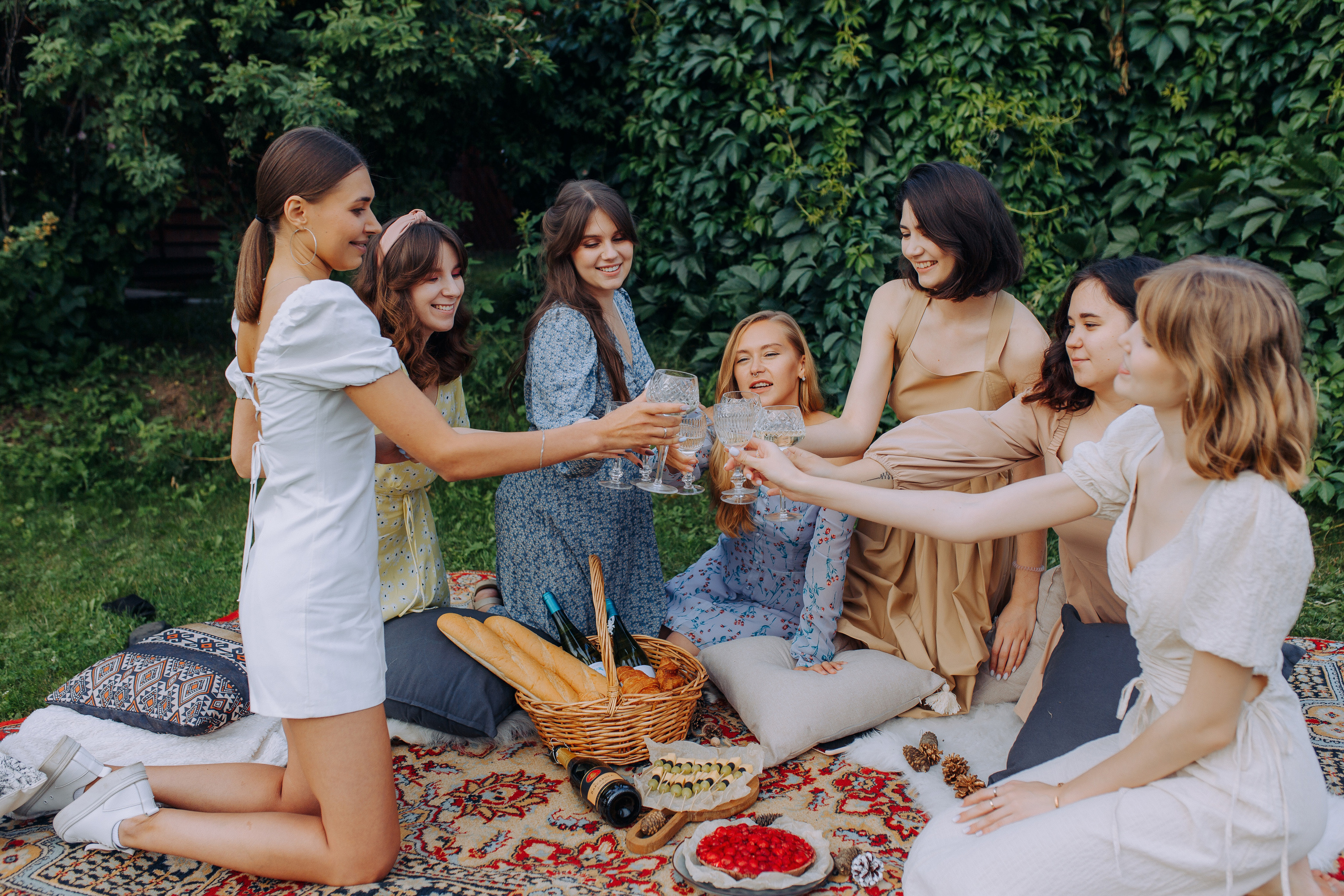 Девичник Анжелики. Фотосъемка свадебных, семейных и корпоративных мероприятий в Перми