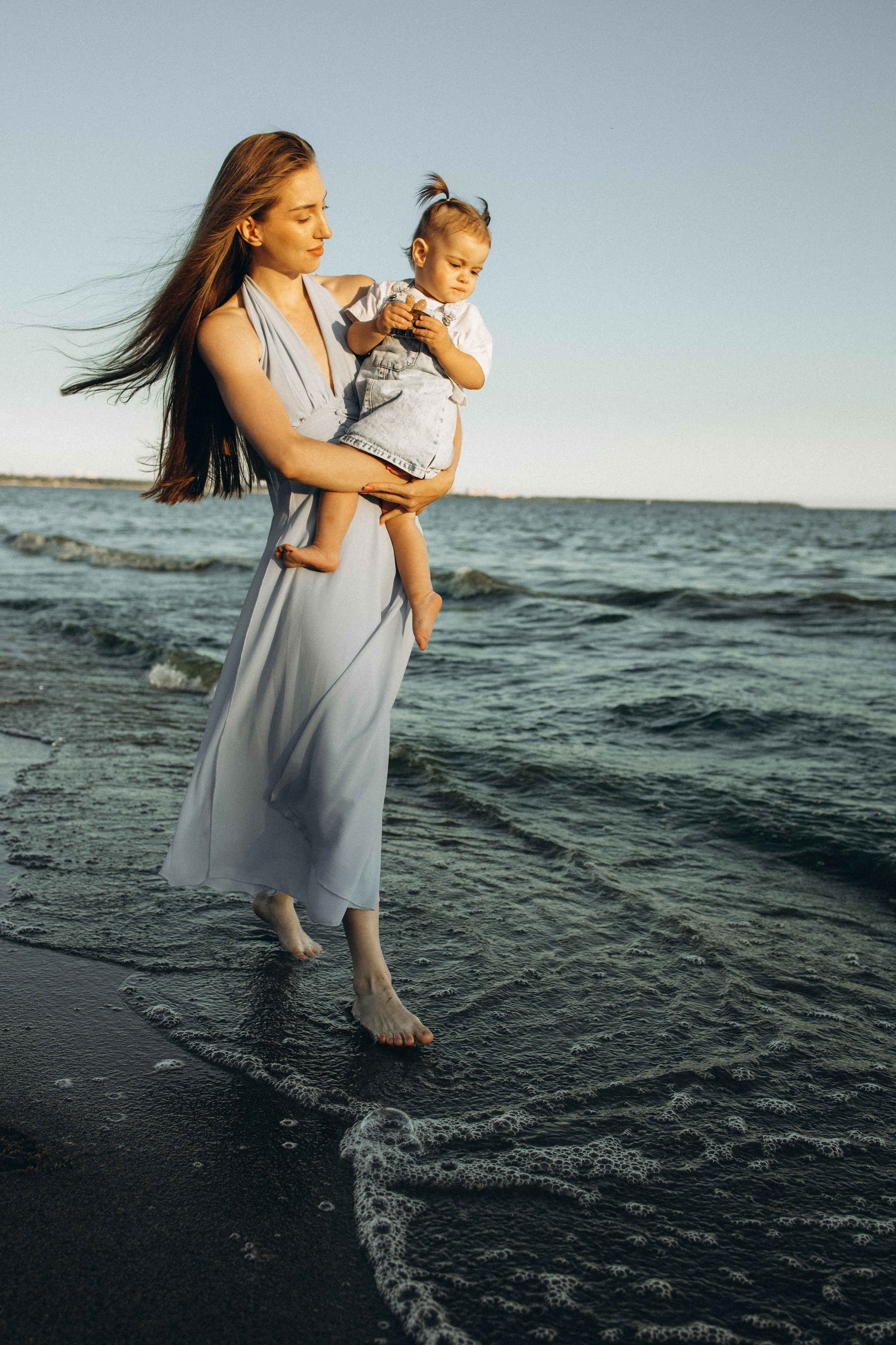 Закат у Финского залива 🌅✨🌊. Семейный фотограф в Санкт-Петербурге Виктория Безгузова
