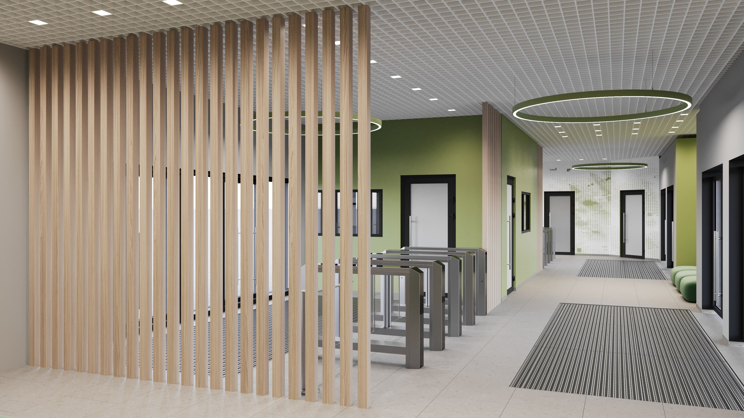 Школа в. Архитектурные интерьеры