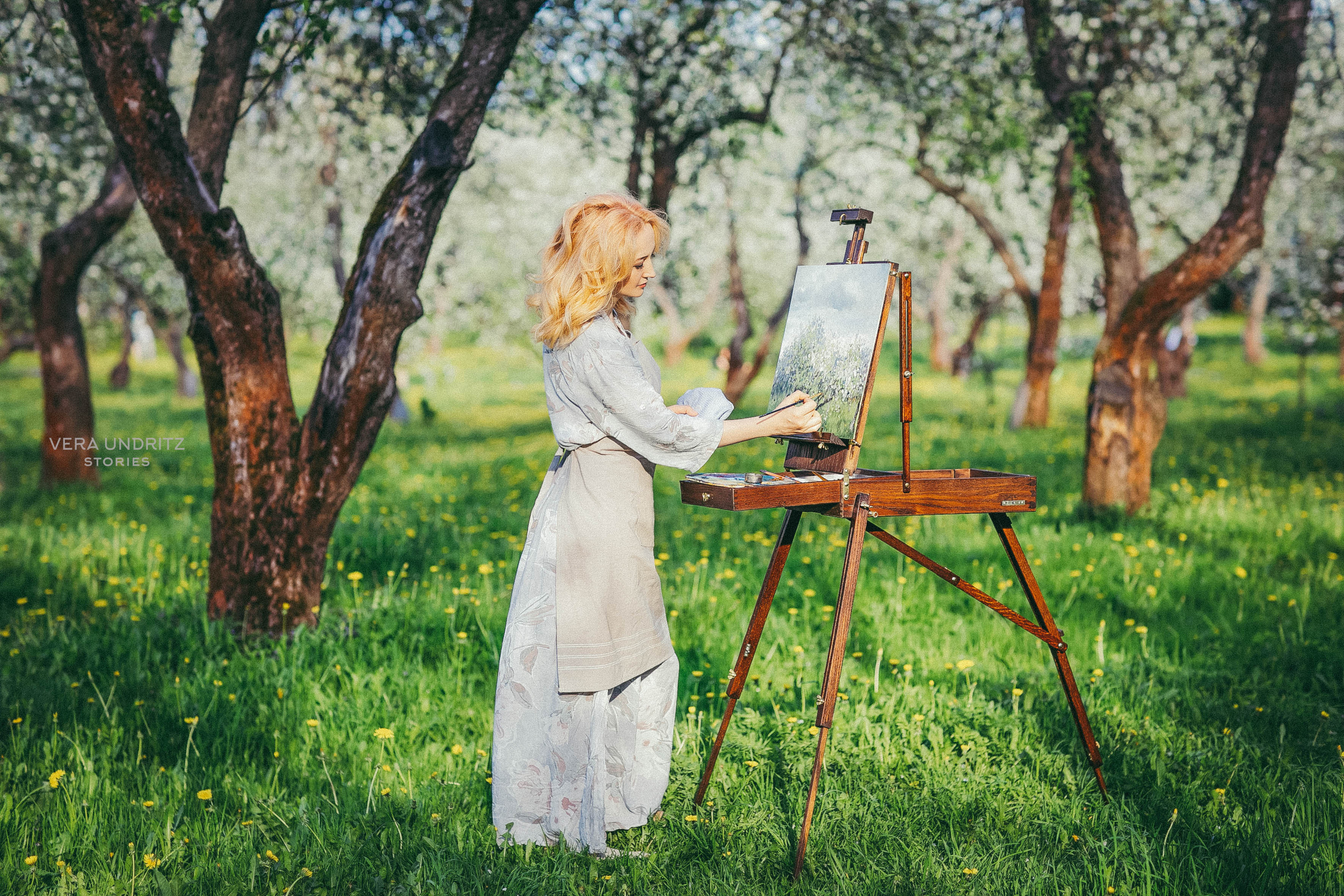 Контент-съёмка для художницы Яны. Вера Ундриц/Vera Undritz, celebrity фотограф, Москва