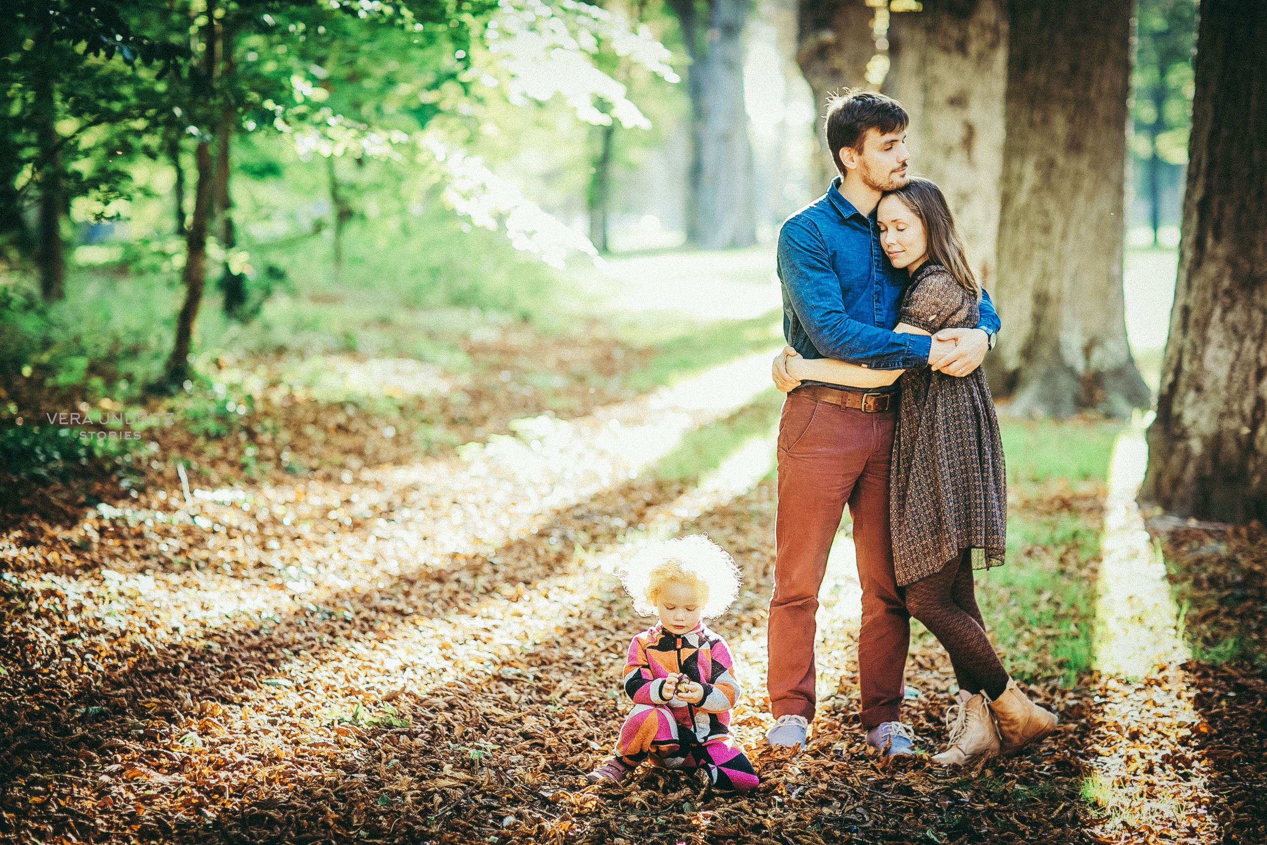 Семейная фотосессия: Ирина, Сергей и Анна. Фонтенбло, Франция. Вера Ундриц/Vera Undritz, celebrity фотограф, Москва