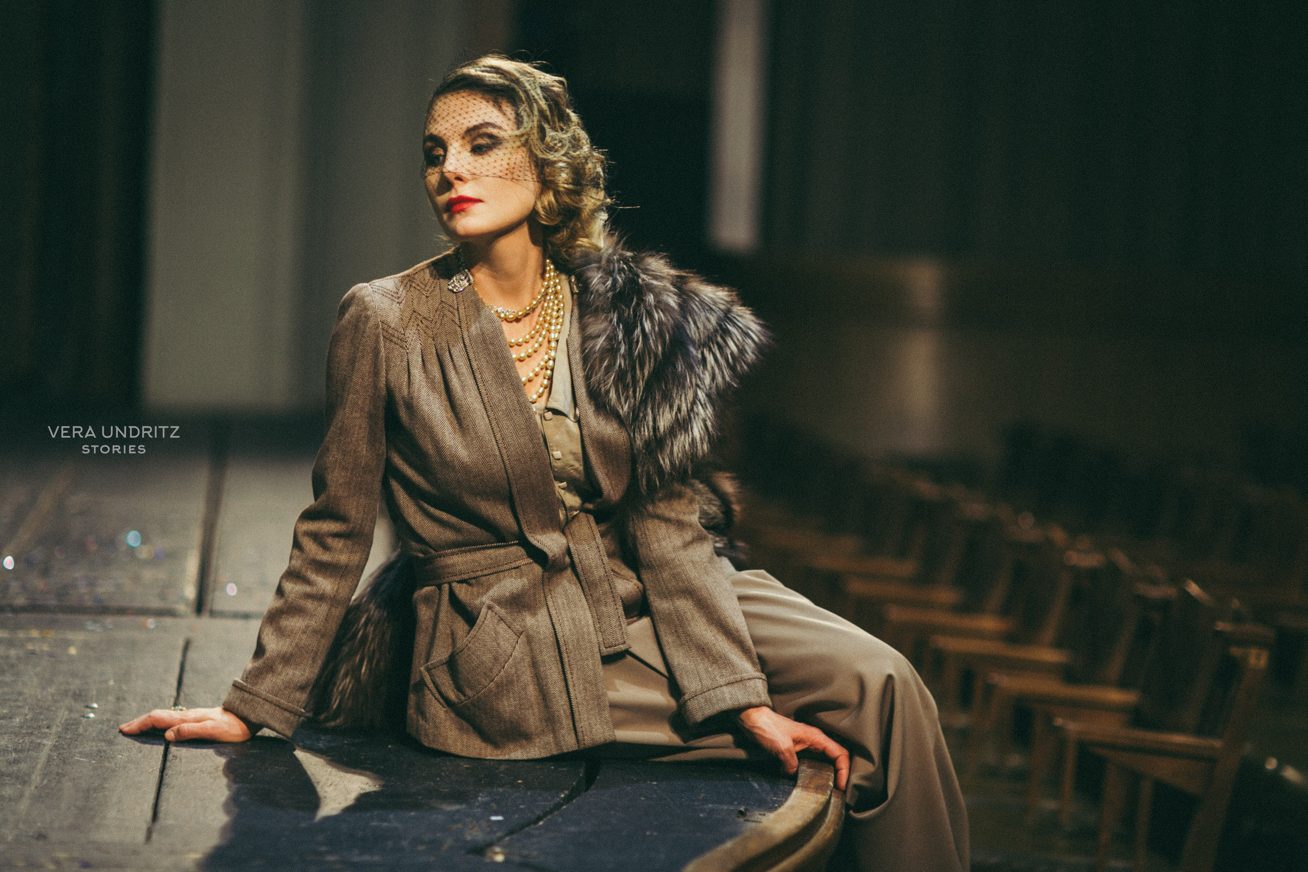 Рената Литвинова, МХТ, "Вишневый сад", бэкстейдж.