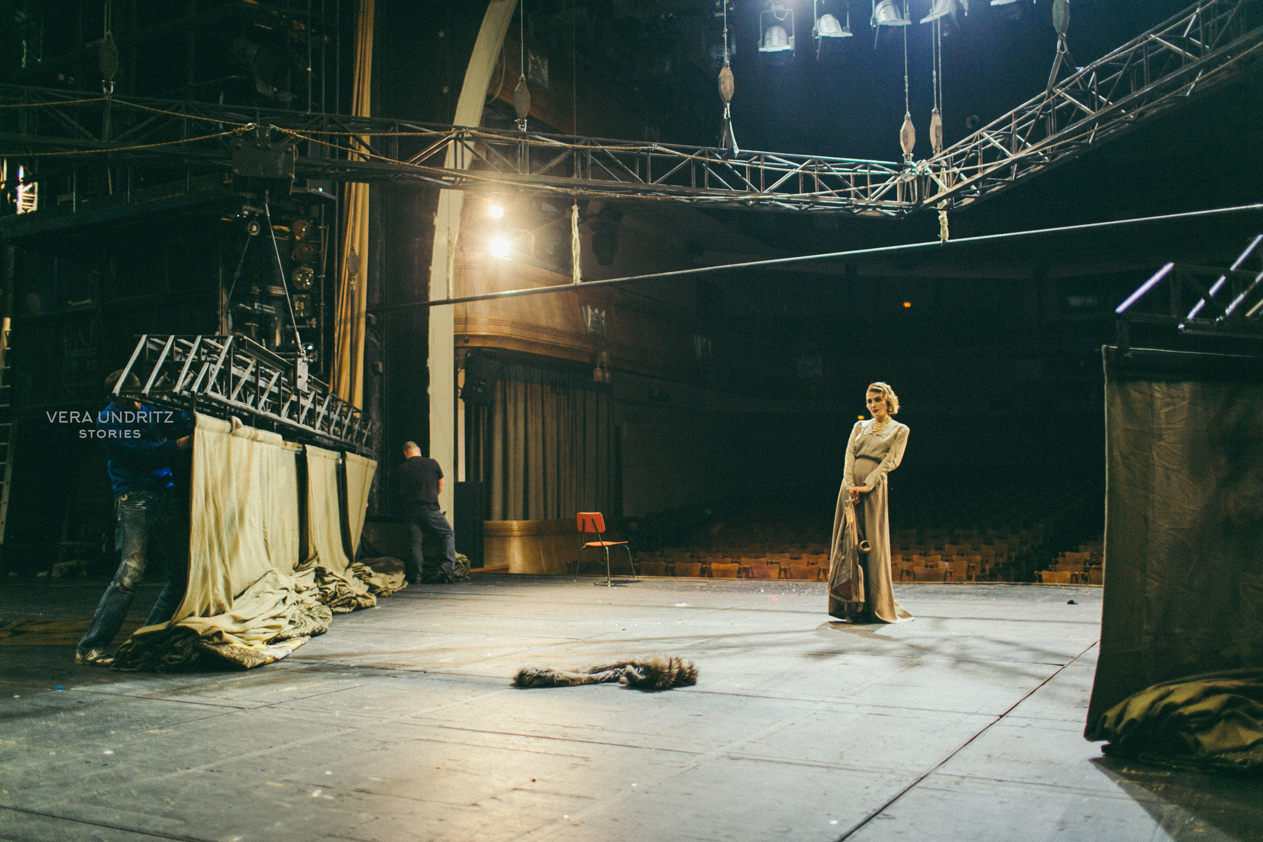 Рената Литвинова, МХТ, бэкстейдж.