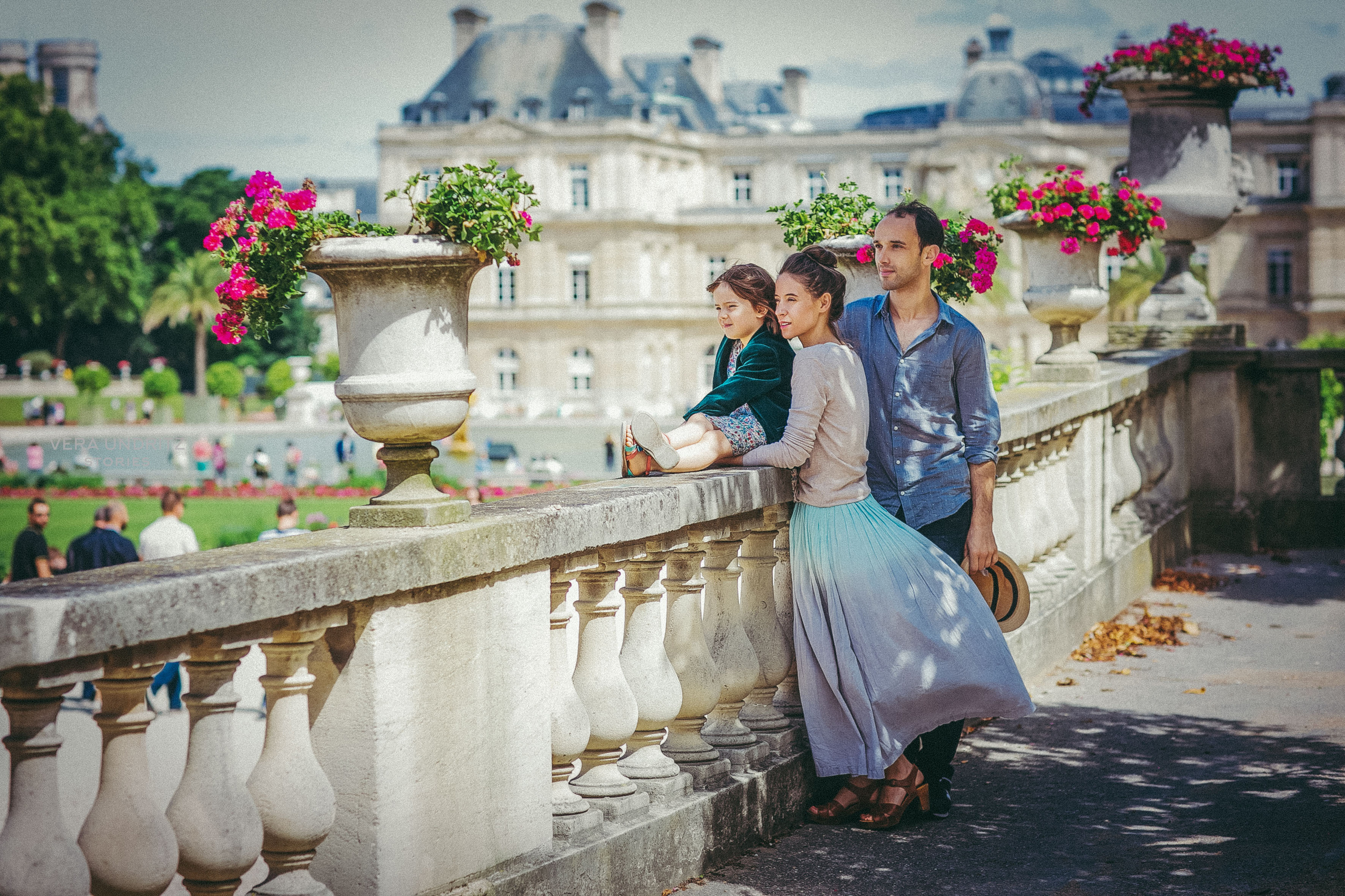 Семейная фотосессия: Гийом, Аделина и Бонни. Париж, Франция. Вера Ундриц/Vera Undritz, celebrity фотограф, Москва