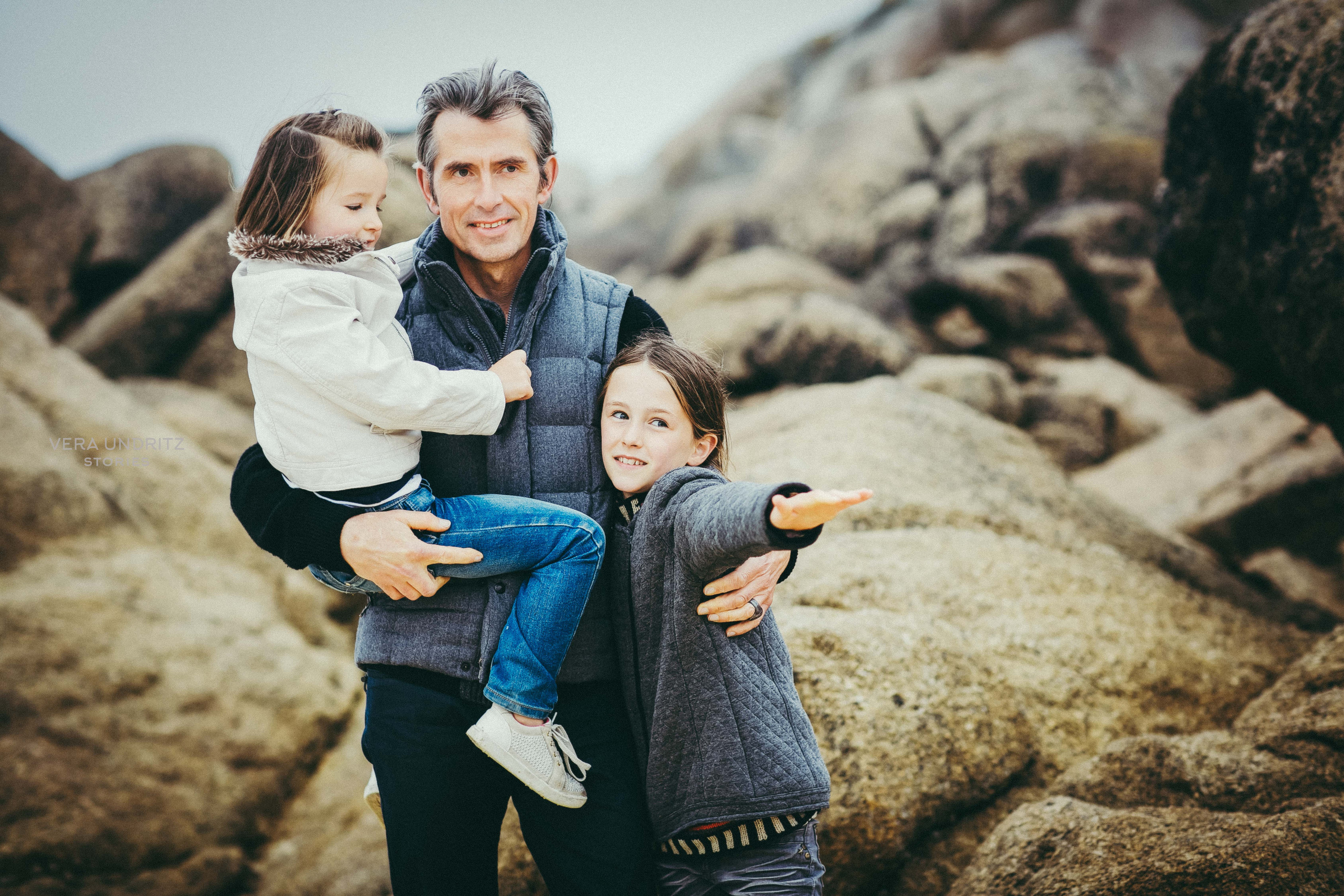 Семейная фотосессия: Марк, Жюдит и дочери. Бретань. Франция. Вера Ундриц/Vera Undritz, celebrity фотограф, Москва