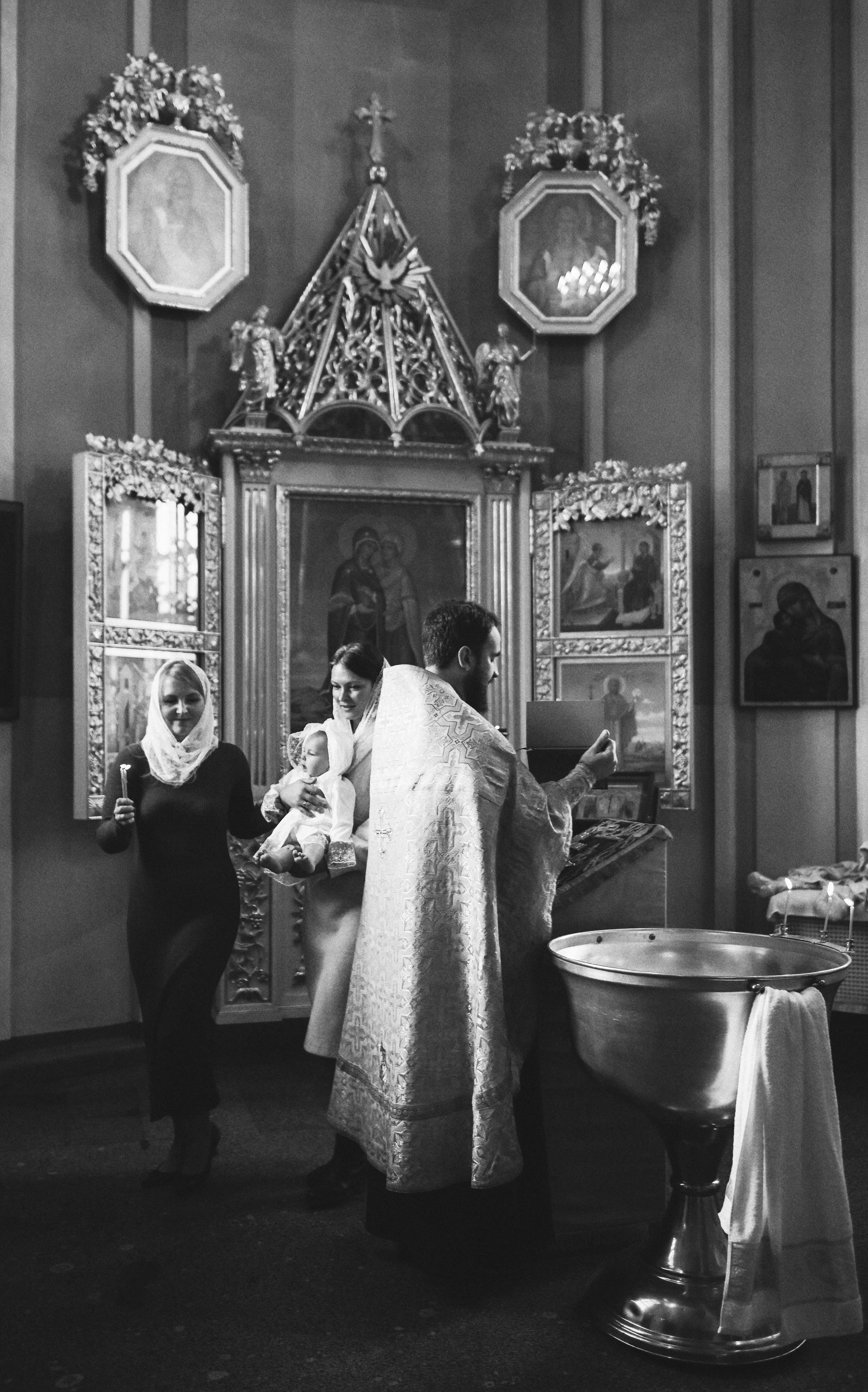 Крещение Любочки. Семейный и свадебный фотограф в Санкт-Петербурге Яна