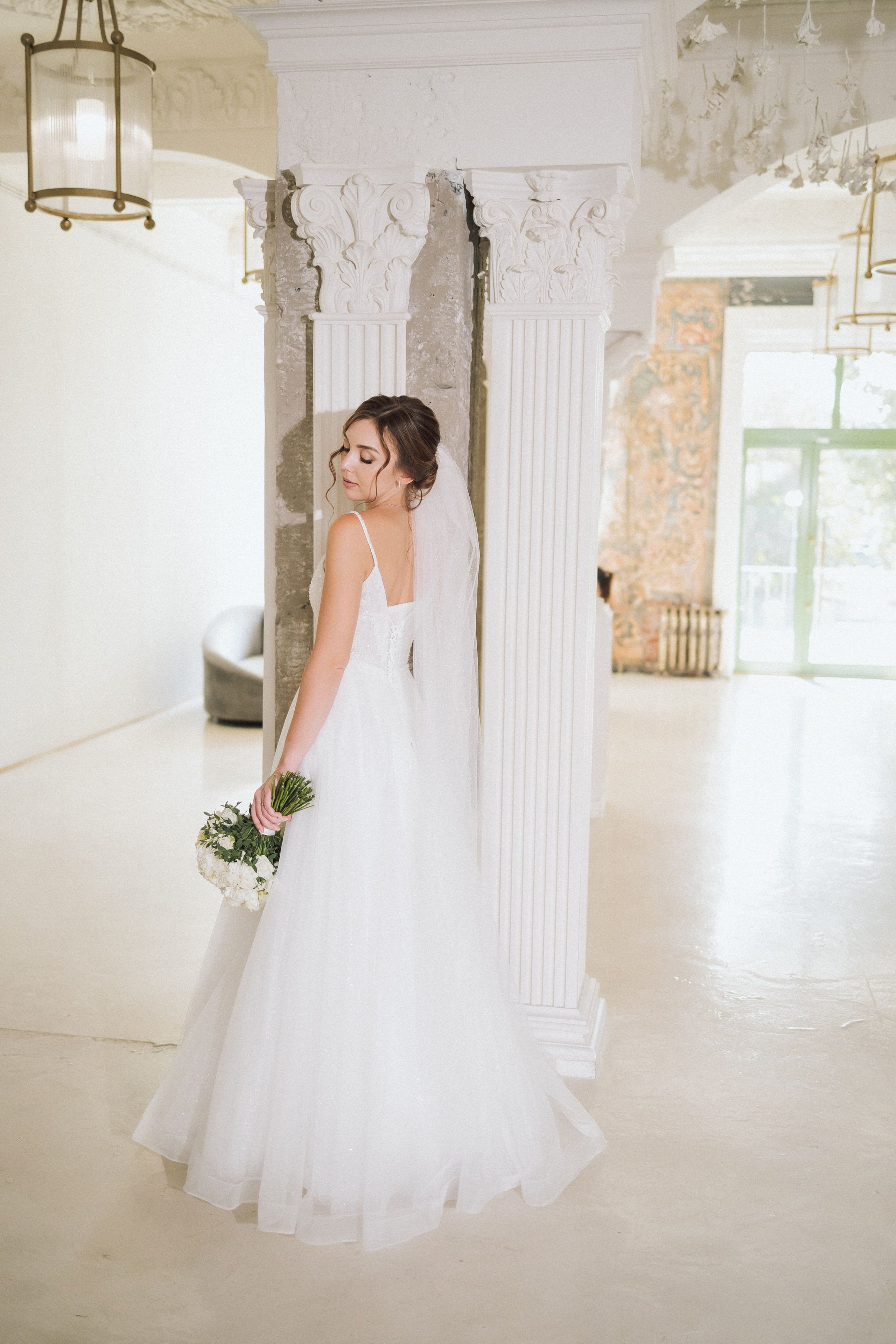 Свадебная прогулка Екатерины и Евгения. Свадебная фотография. Арина Рубах