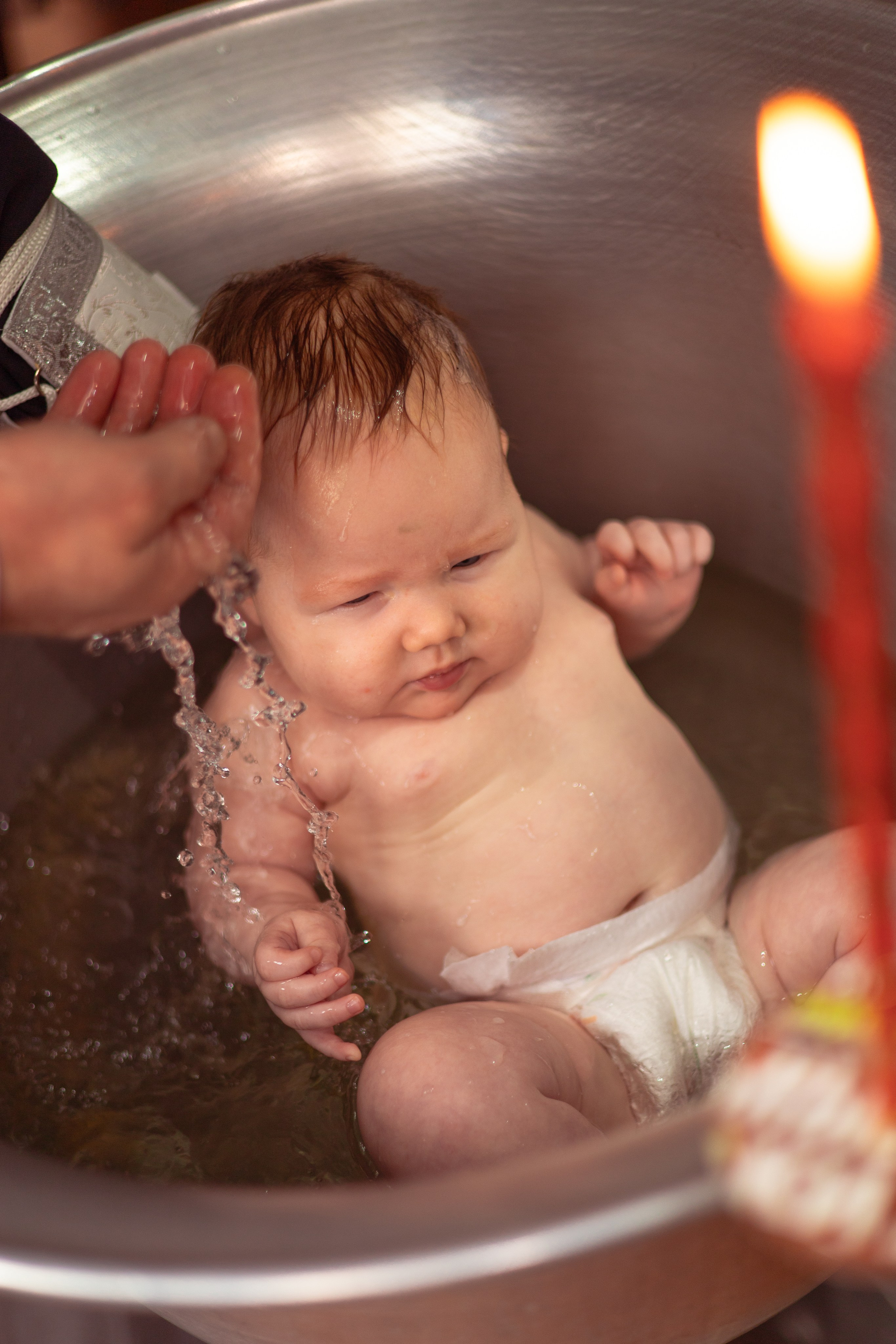 Таинство Крещения Ирины. Семейный и детский фотограф в Михайловке Татьяна Лестьева