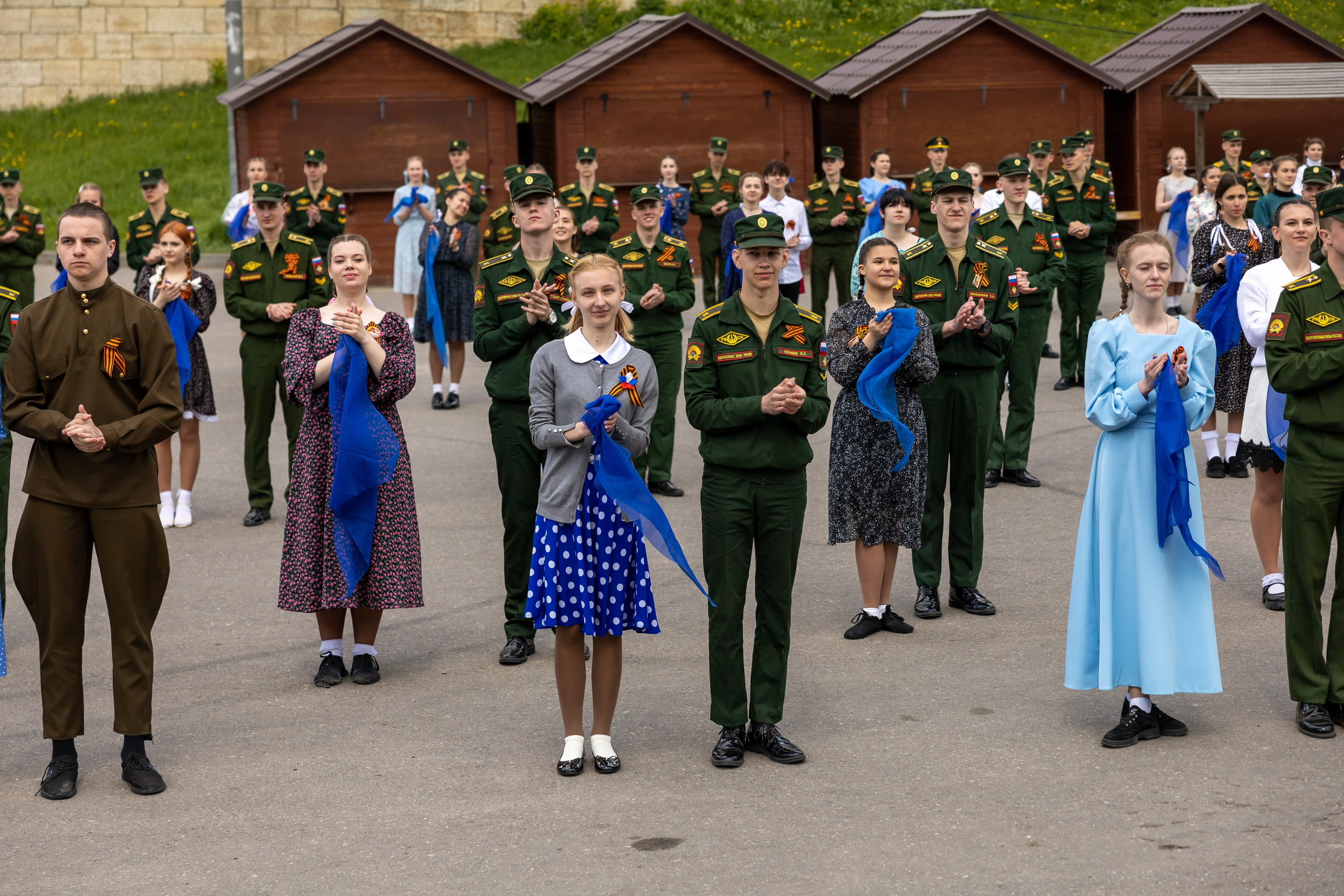 Акция «Синий платочек» 2023. Фотограф в Серпухове Наталья Руденко