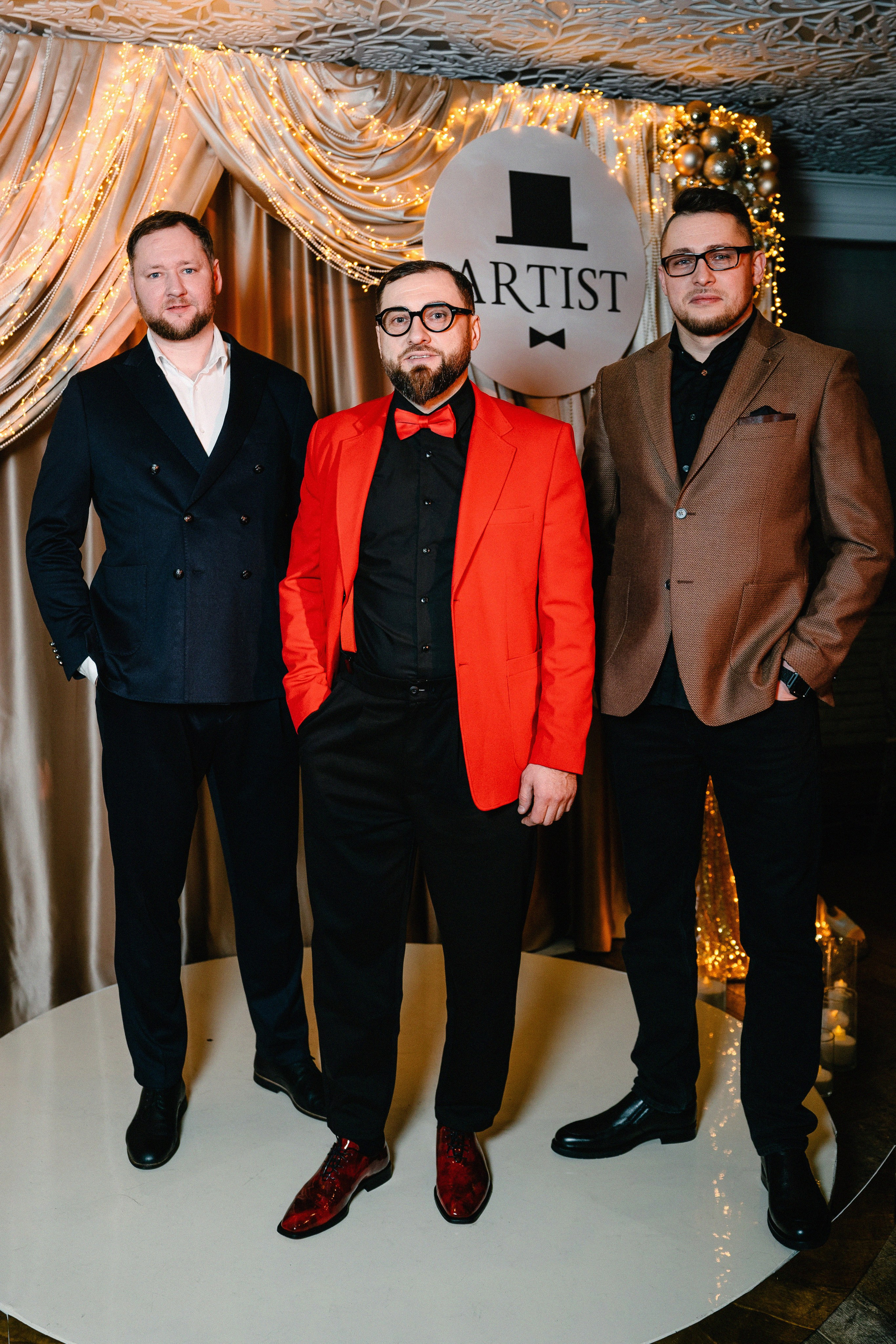 Новогодний вечер в Артисте. Свадебный и семейный фотограф в Воронеже Анастасия Бойко