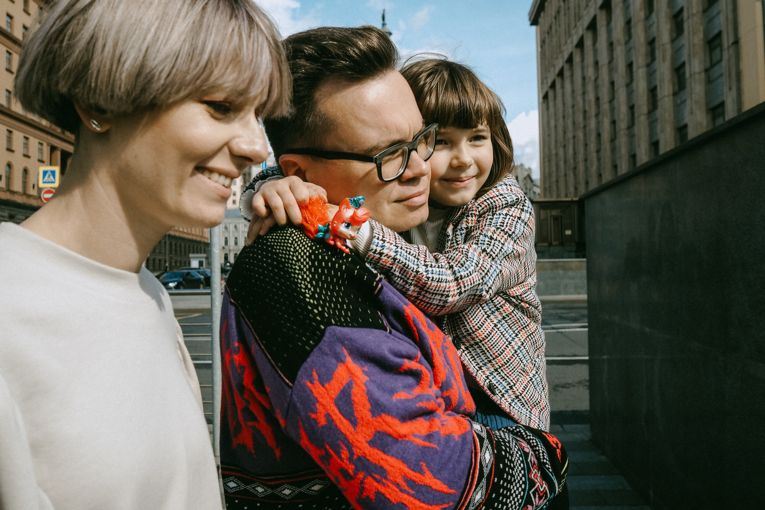 Nastya, Sasha and Mila's walk. Photographer and videographer Valeria Lisauske