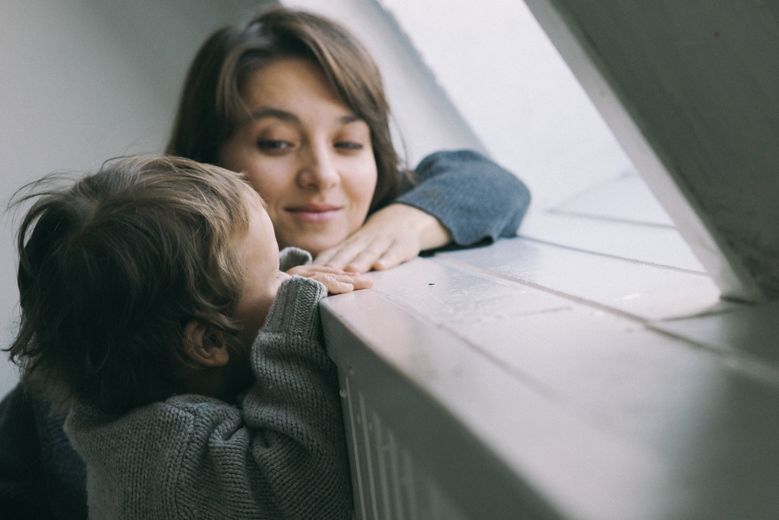 Maria and Danila in the studio. Photographer and videographer Valeria Lisauske