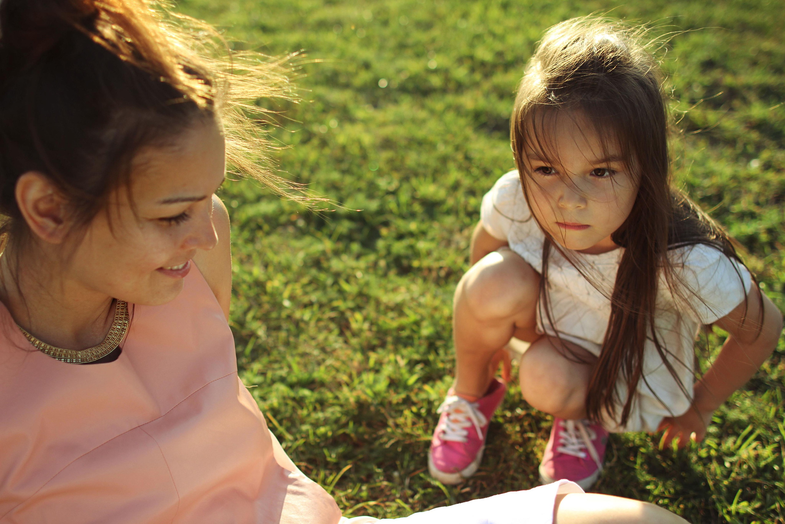 Lily and Amelia in summer. Photographer and videographer Valeria Lisauske