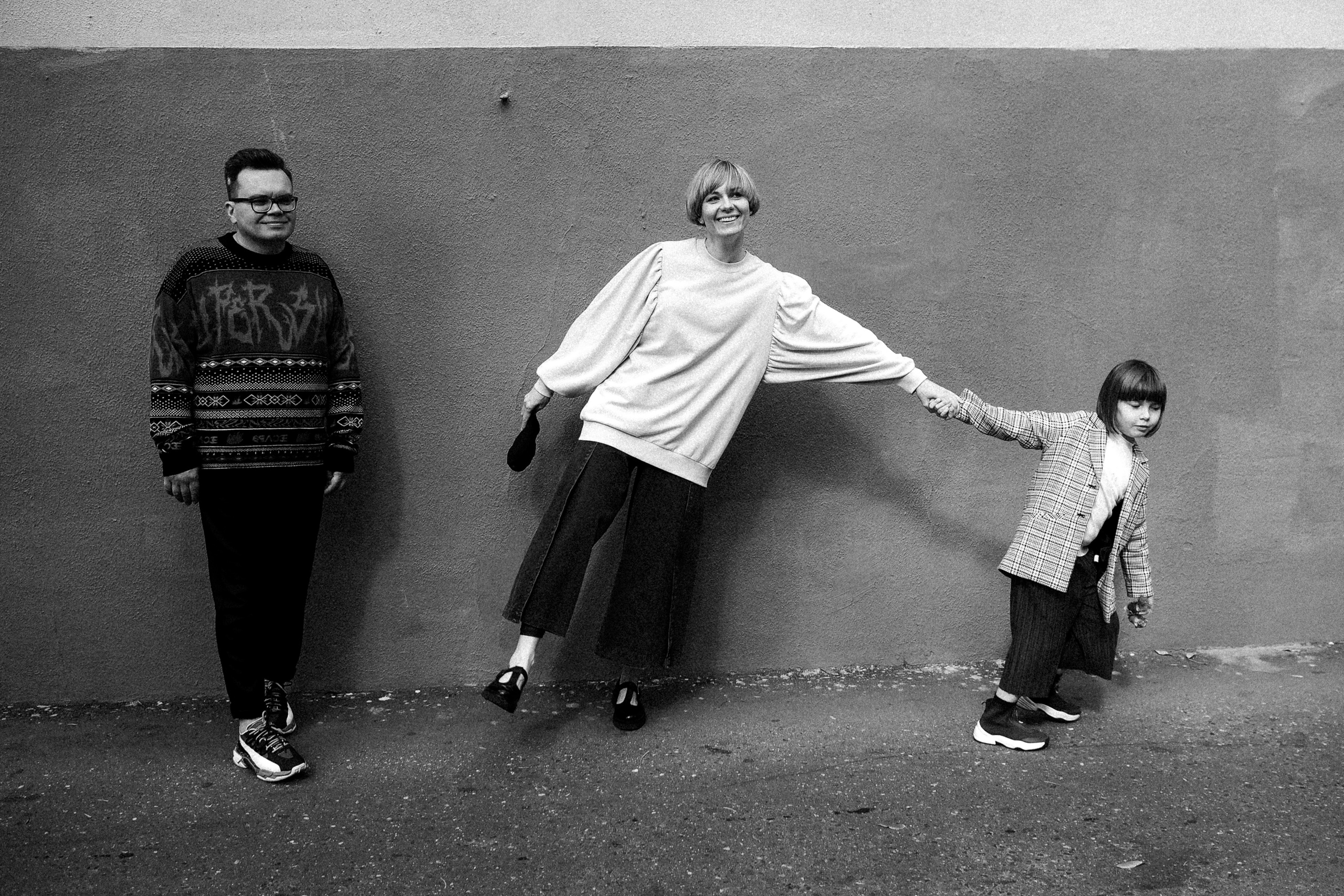 Nastya, Sasha and Mila's walk. Photographer and videographer Valeria Lisauske