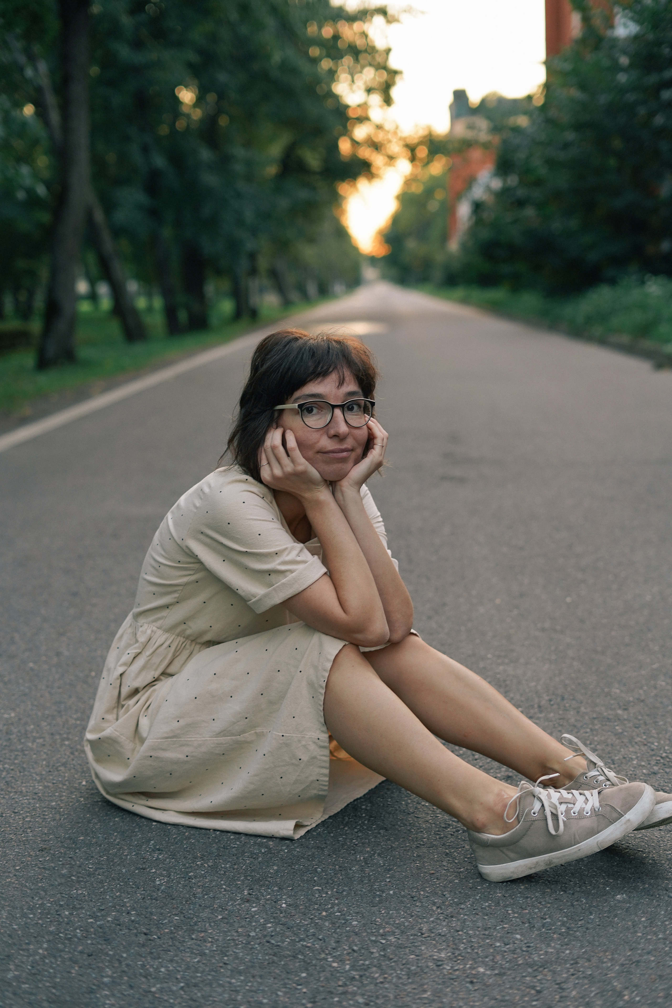 Maria, the bicycle and the end of summer. Photographer and videographer Valeria Lisauske