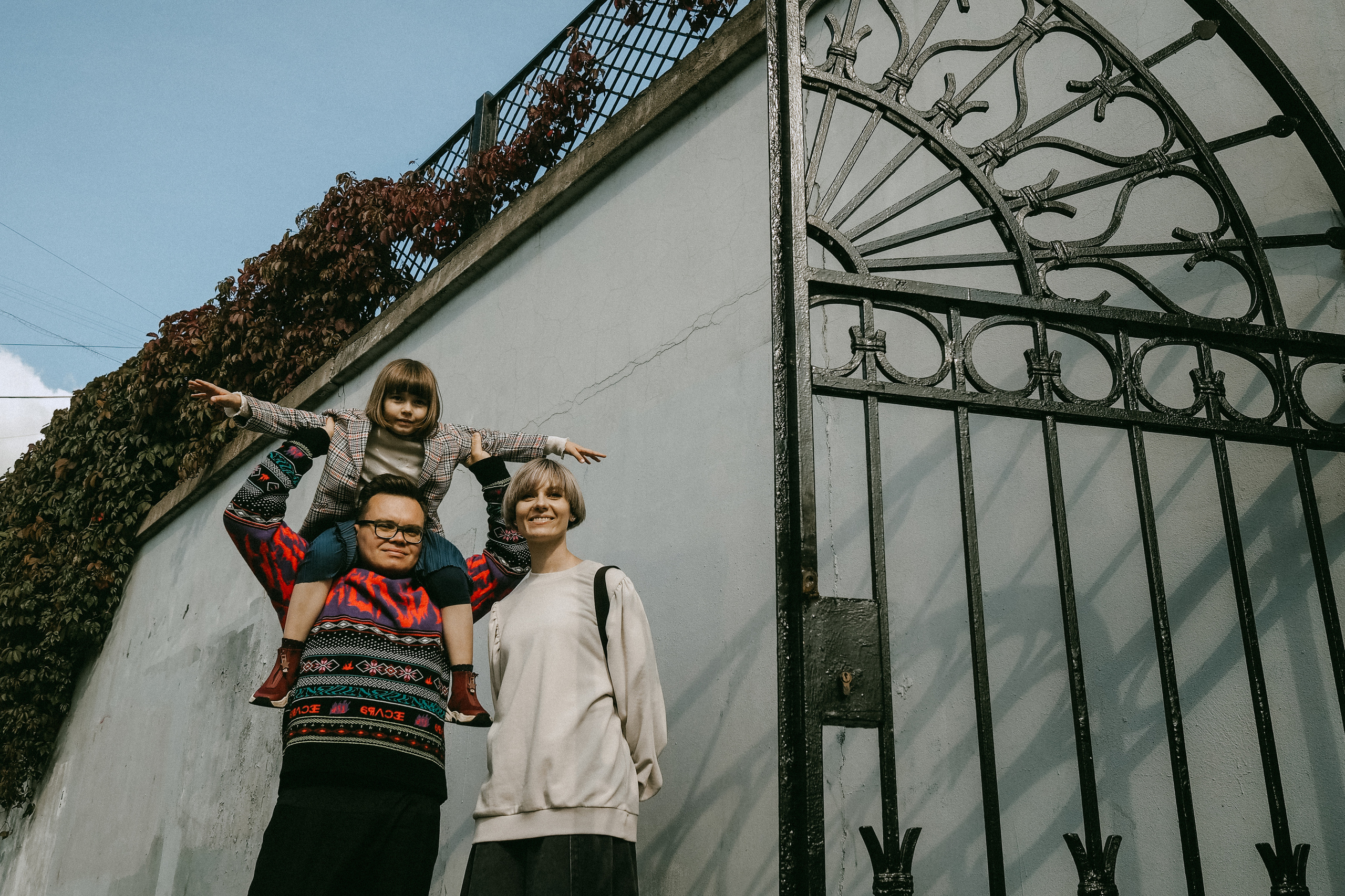Nastya, Sasha and Mila's walk. Photographer and videographer Valeria Lisauske